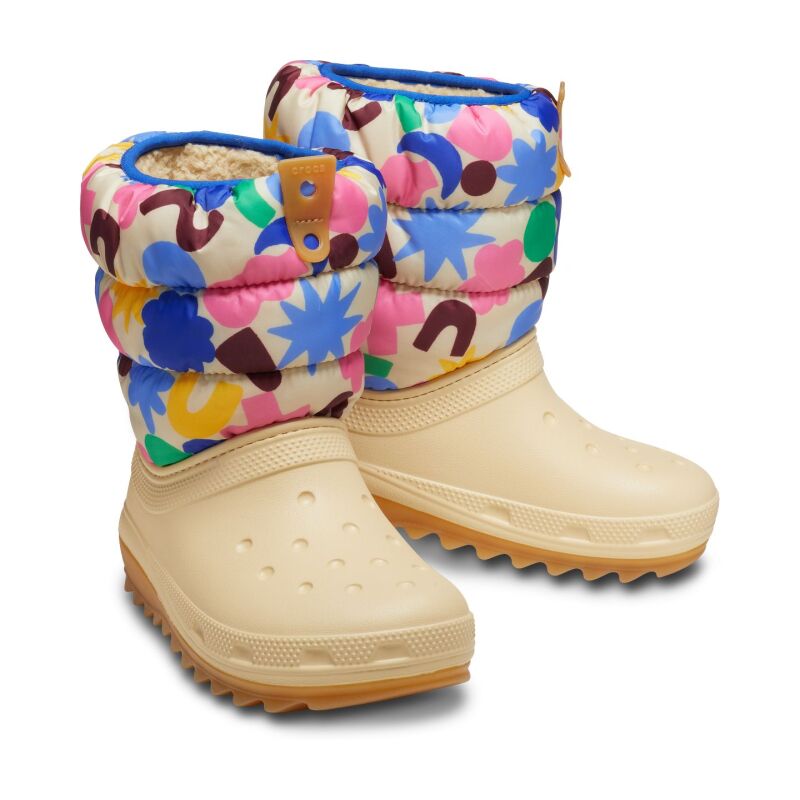 Crocs™ CLASSIC NEO PUFF GEO SHAPES BOOT KID'S