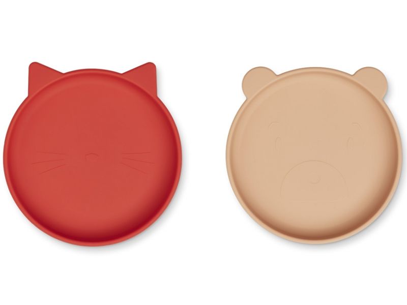 Liewood Olivia silikoninių lėkščių rinkinys (2 vnt)