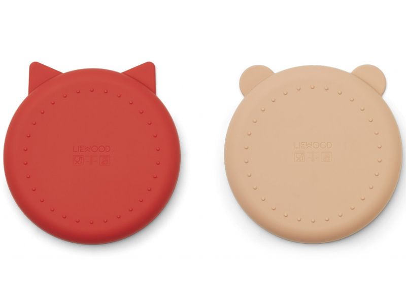 Liewood Olivia silikoninių lėkščių rinkinys (2 vnt)