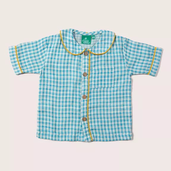 Little Green Radicals dviejų dalių pižama „Mėlynas mėnulis“