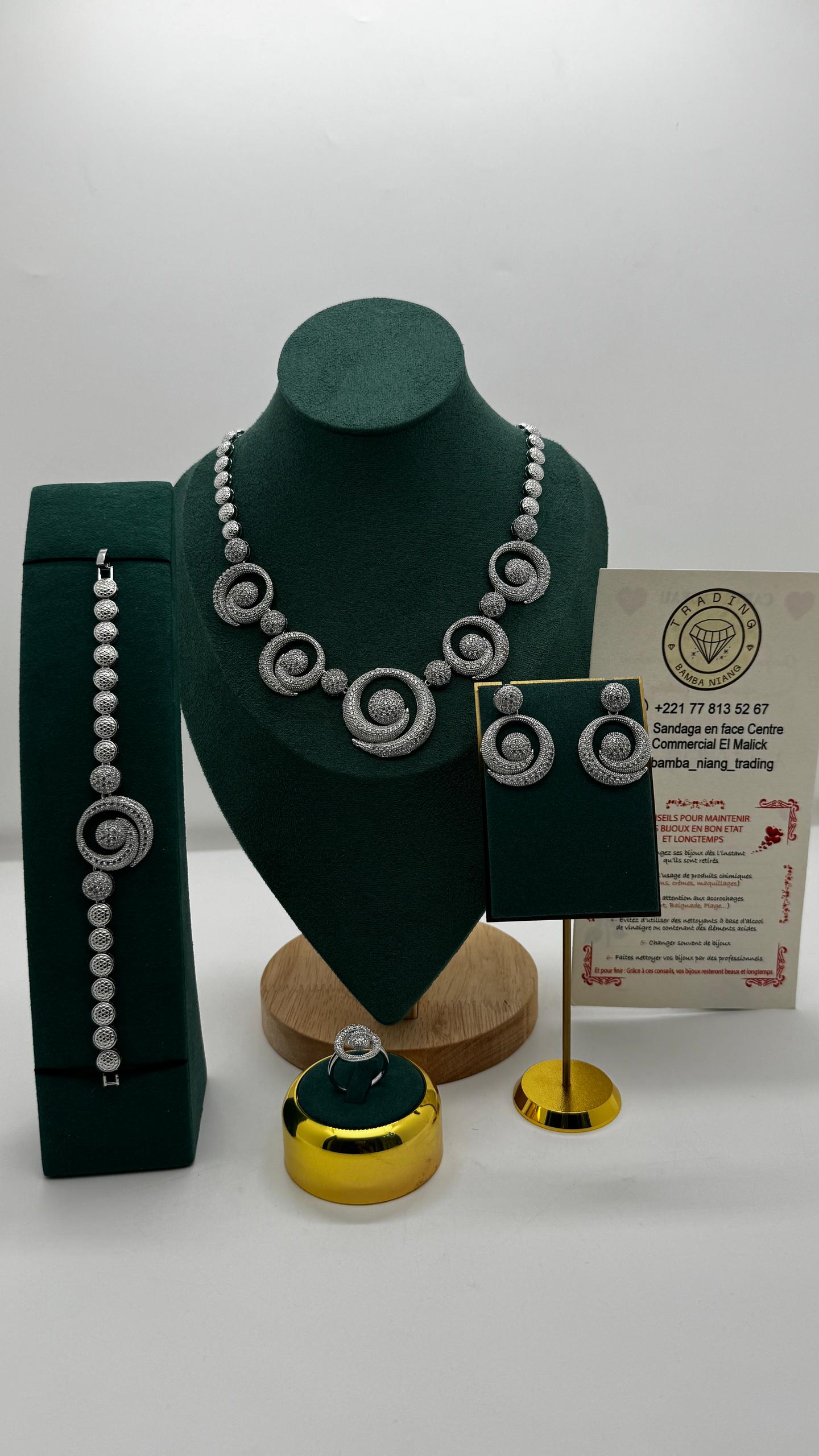 Collier Zircone
