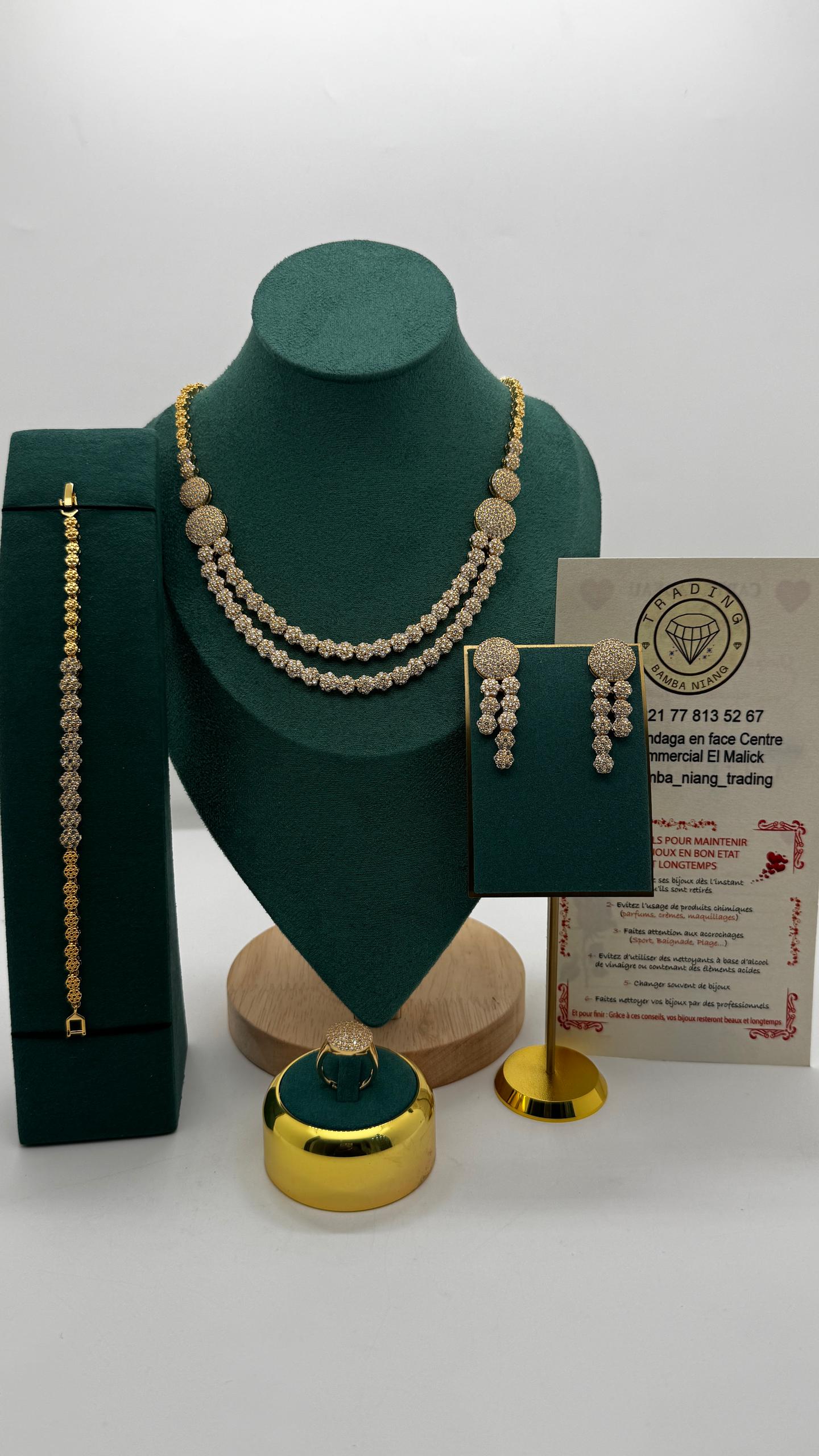 Collier Zircone