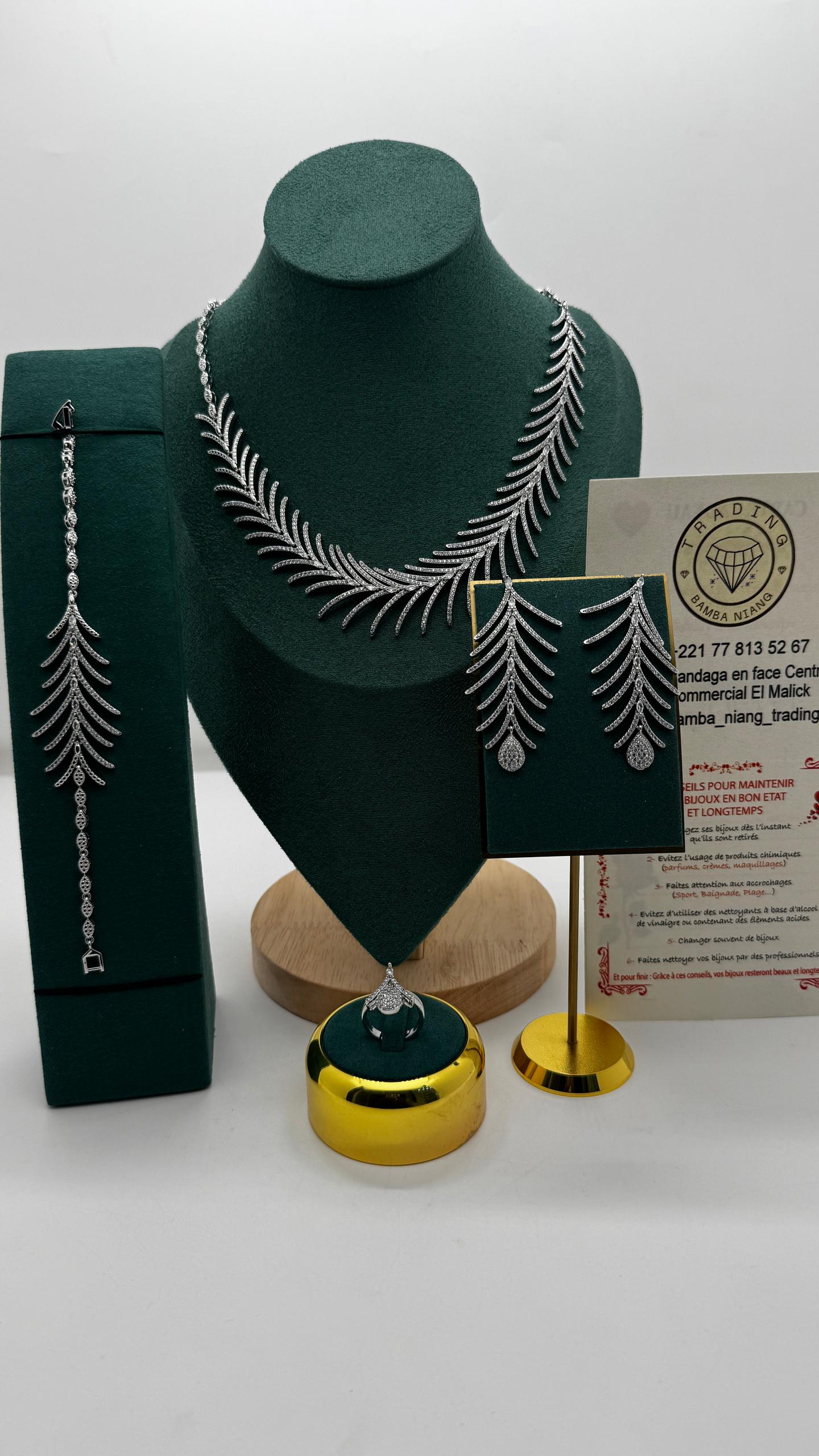 Collier Zircone