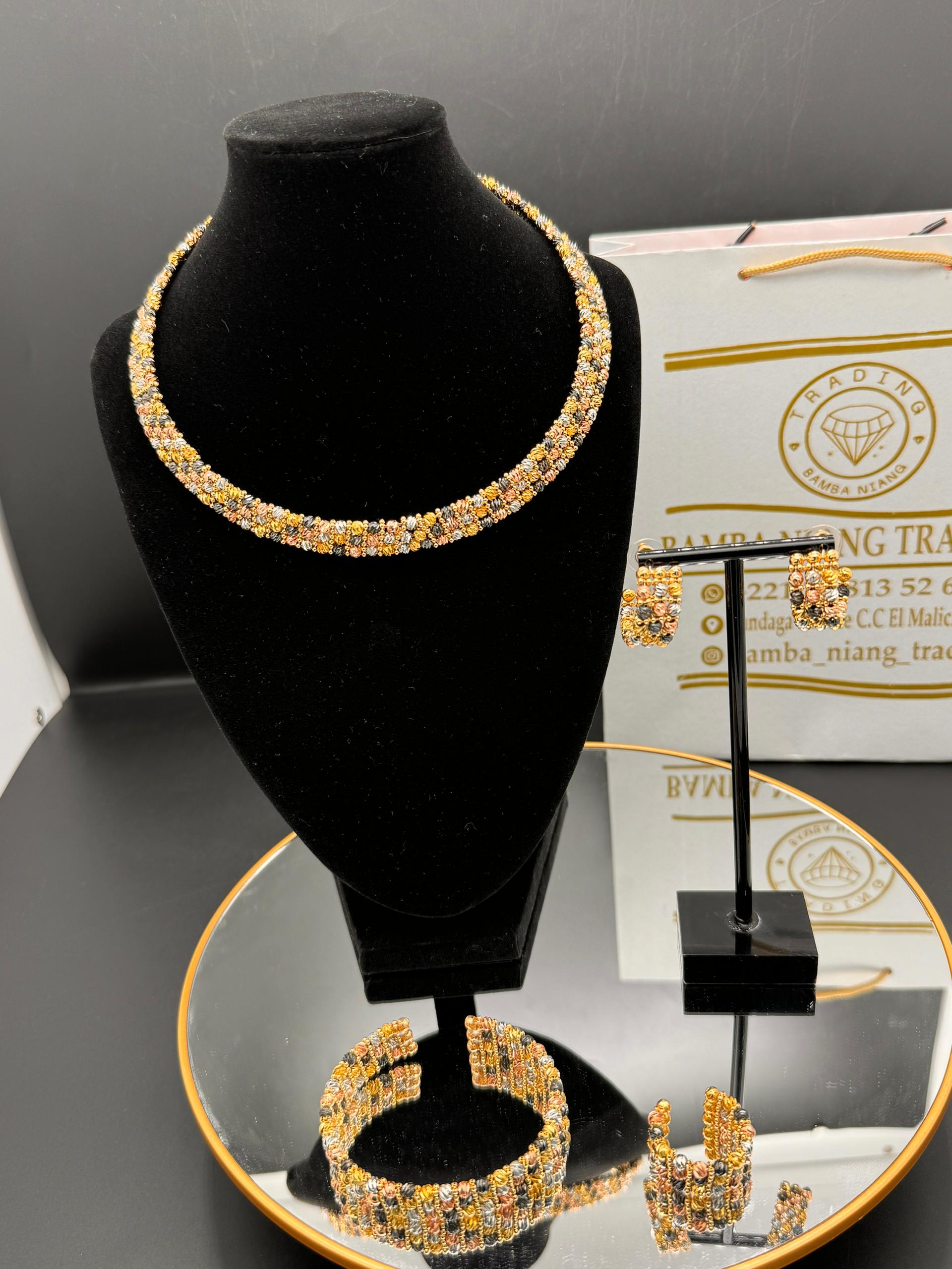 Ensemble de bijoux en or