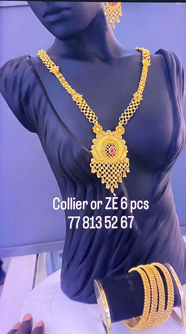 Collier en or 6 pièces