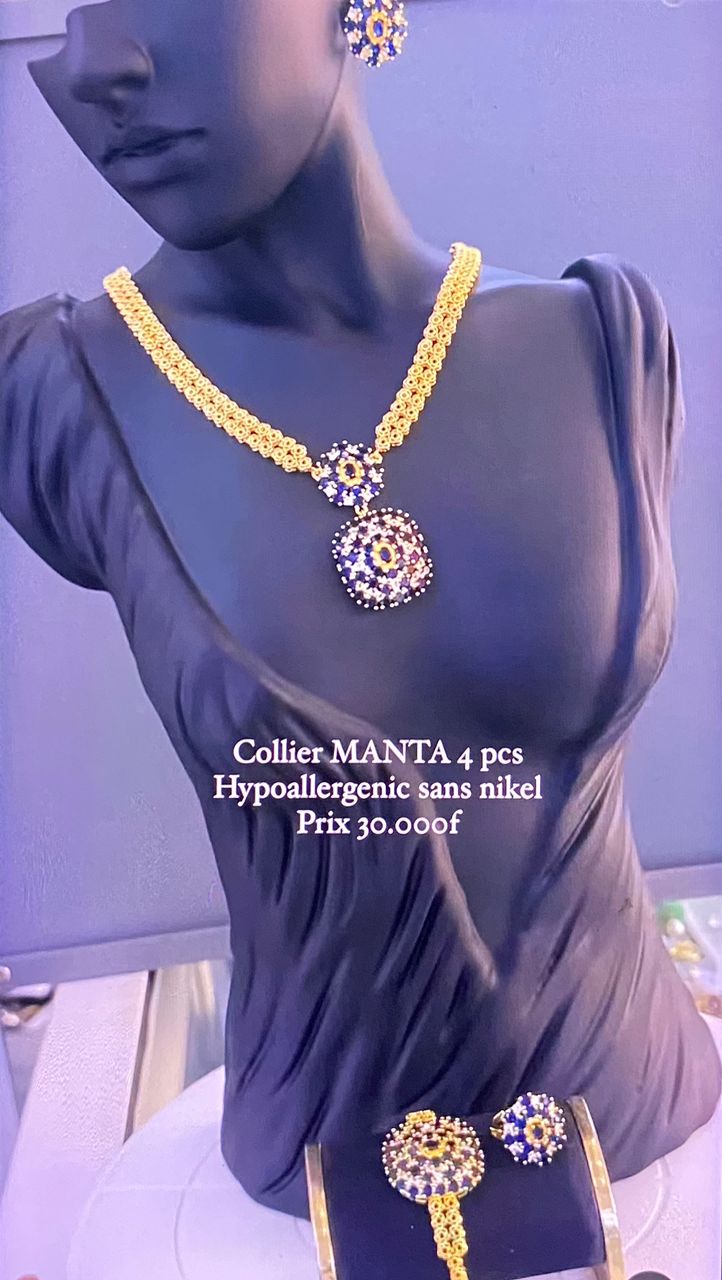 Collier MANTA 4 pcs