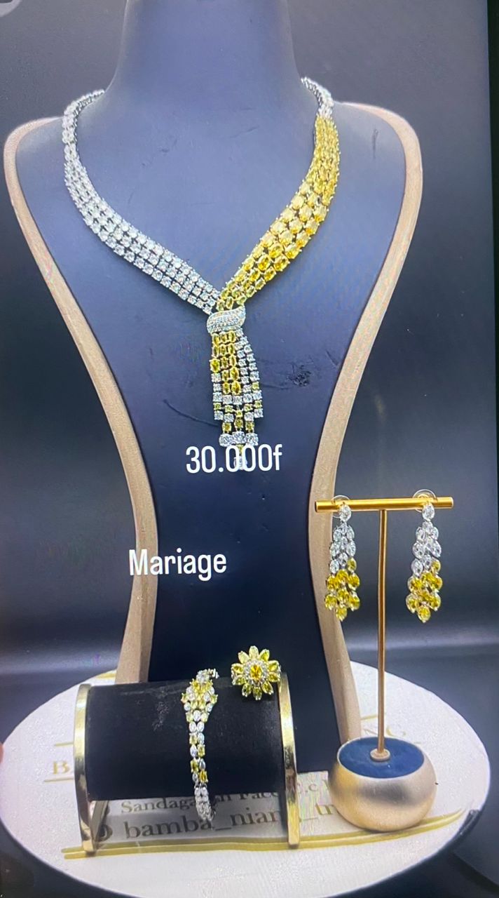 Parure de bijoux pour mariage