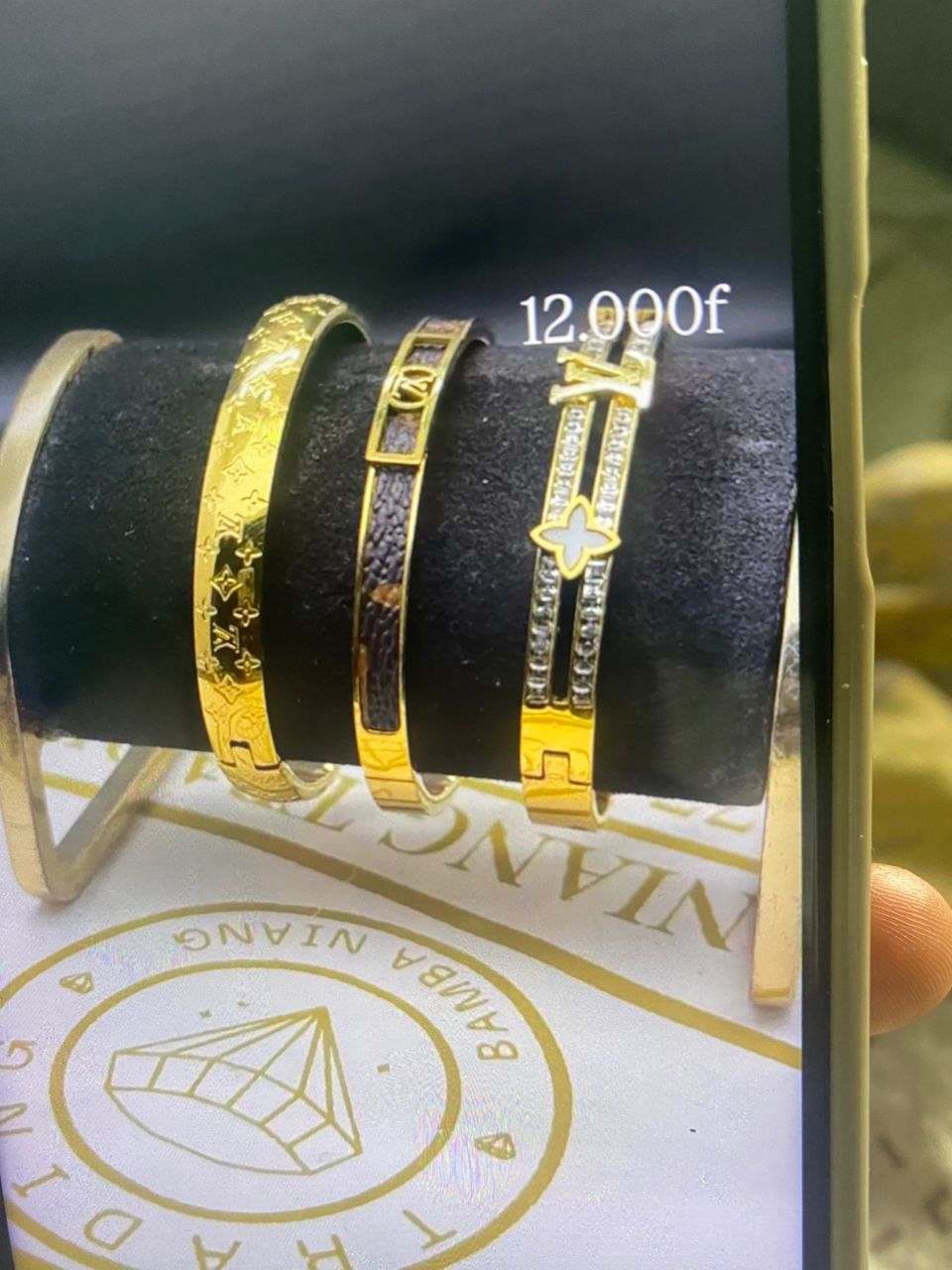Bracelets en or élégants