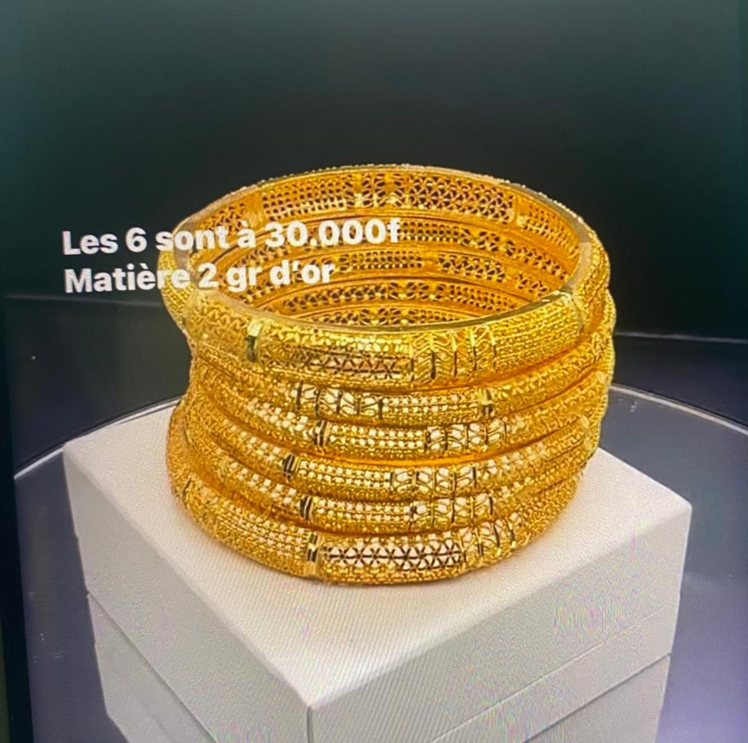 Bracelets en or