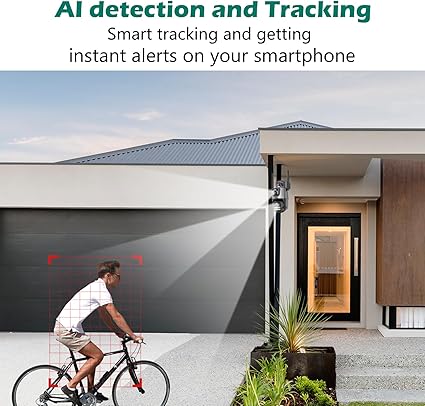 Camara Seguridad Alarma Doble Sensor