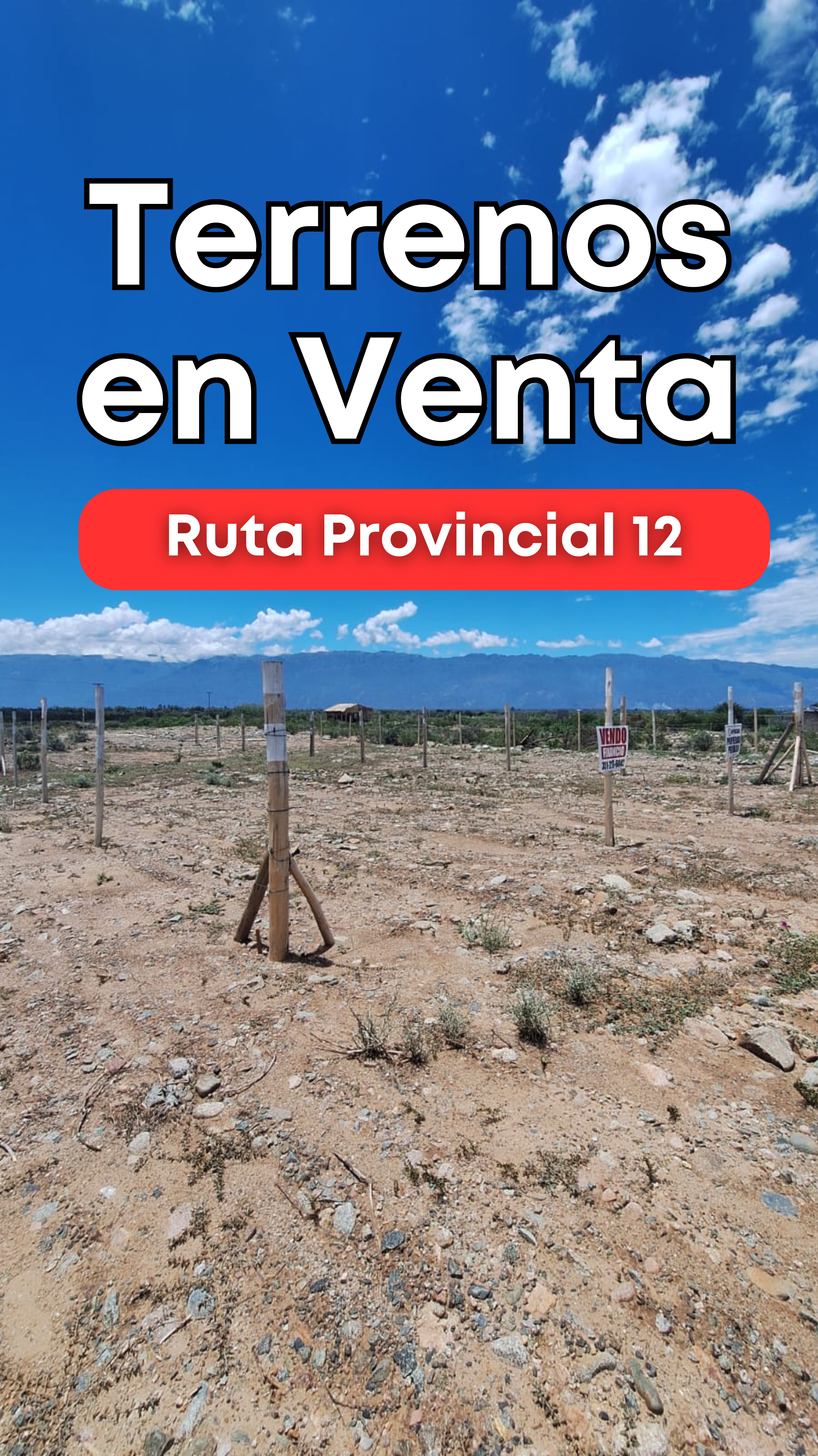 Terrenos en Venta - Ruta Provincial 12