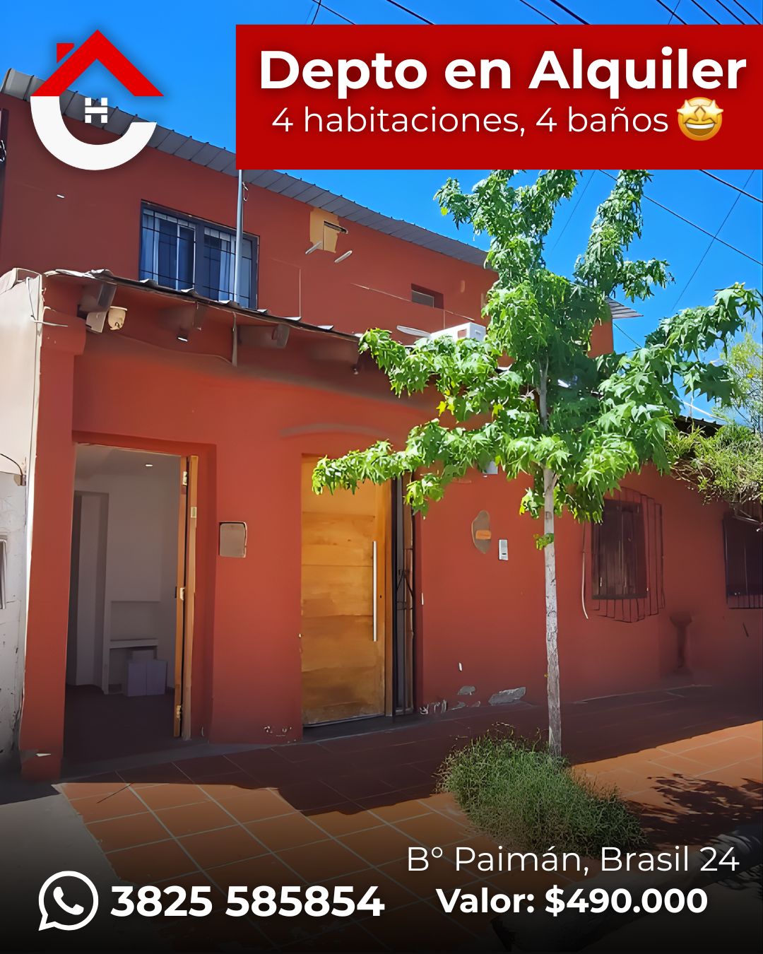 Propiedad en Alquiler - 4 habitaciones