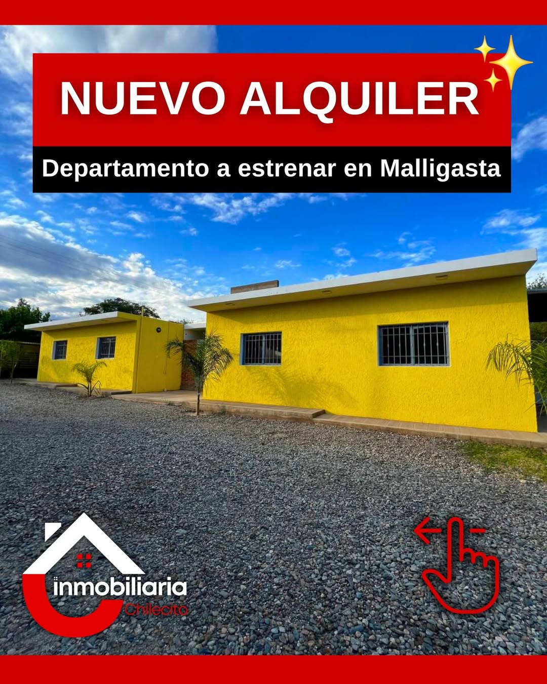 Departamento de 2 habitaciones en Alquiler - Malligasta, Calle Ortiz de Ocampo