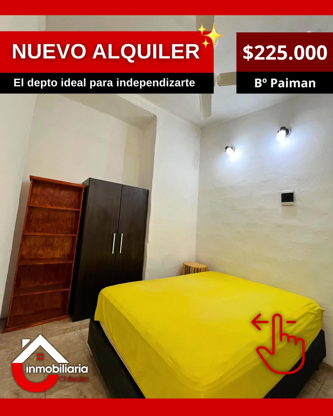 Monoambiente en Alquiler - Barrio Paiman, Venezuela 3900