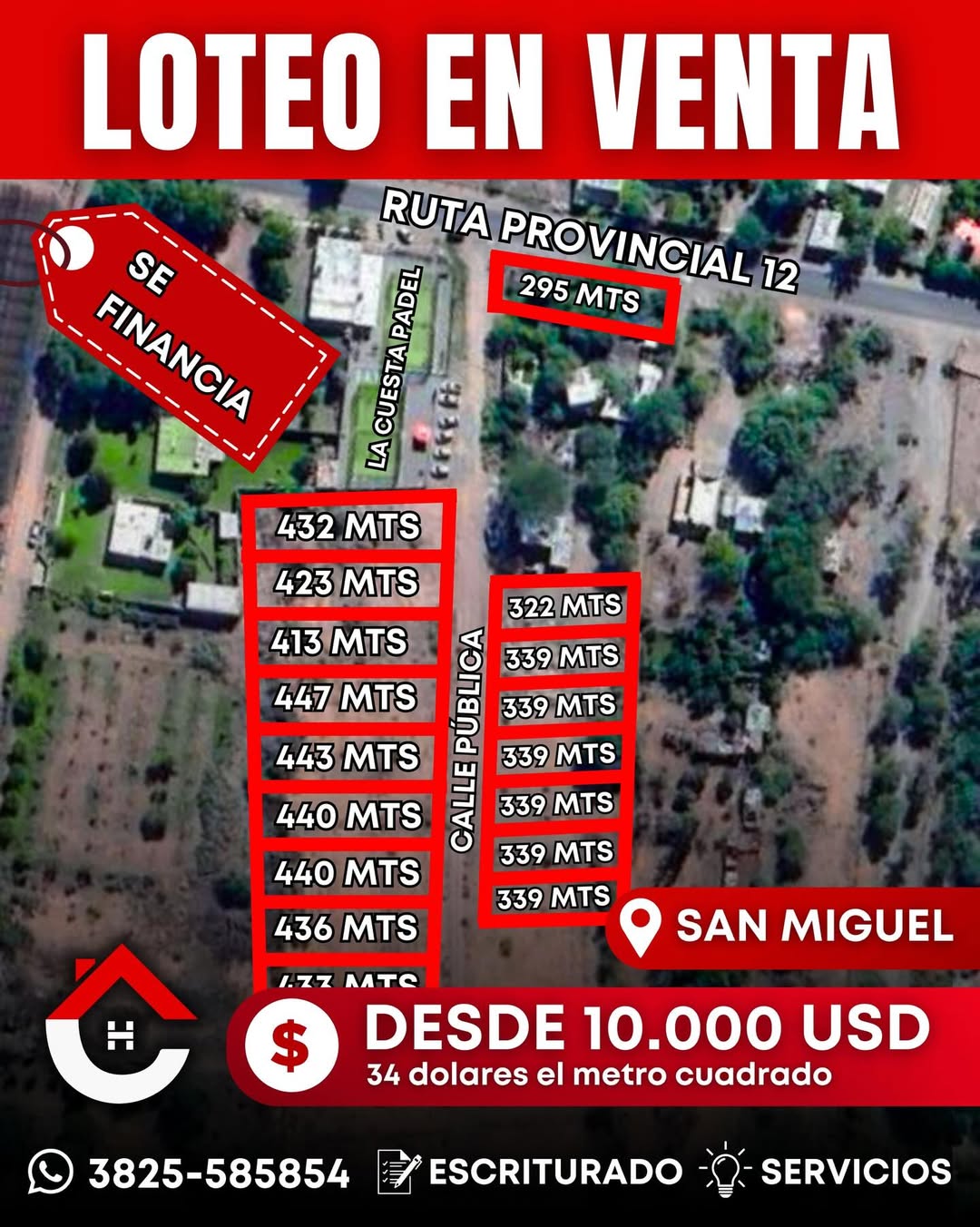Loteo en Venta - San Miguel