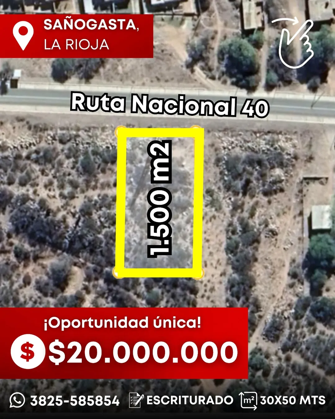 Terreno en Venta - Sañogasta