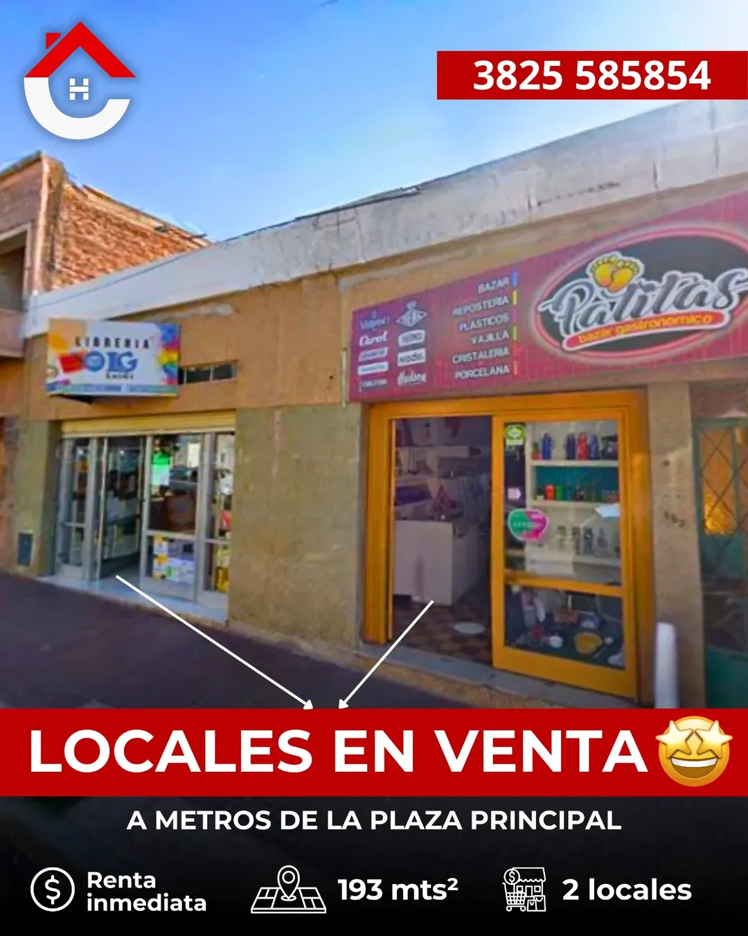 Local Comercial en Venta - A 1 cuadra de la Plaza Principal. Joaquín V. Gonzales 150