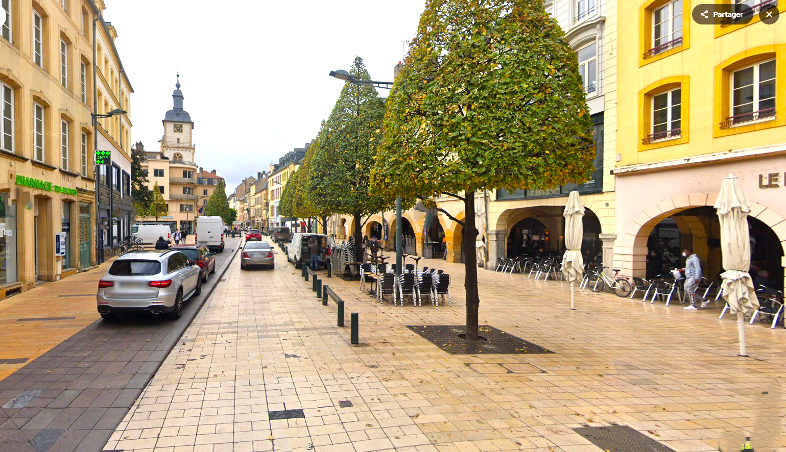 Thionville centre piéton. Fonds de commerce salon de thé, restaurant.