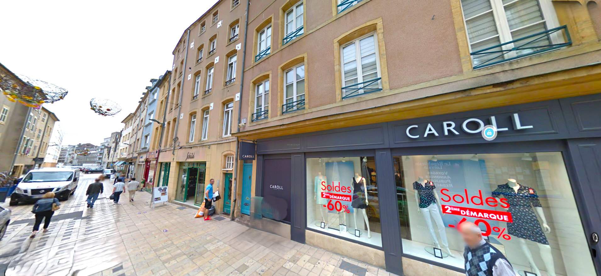 Thionville centre  appartement F1 de 23.79 m2