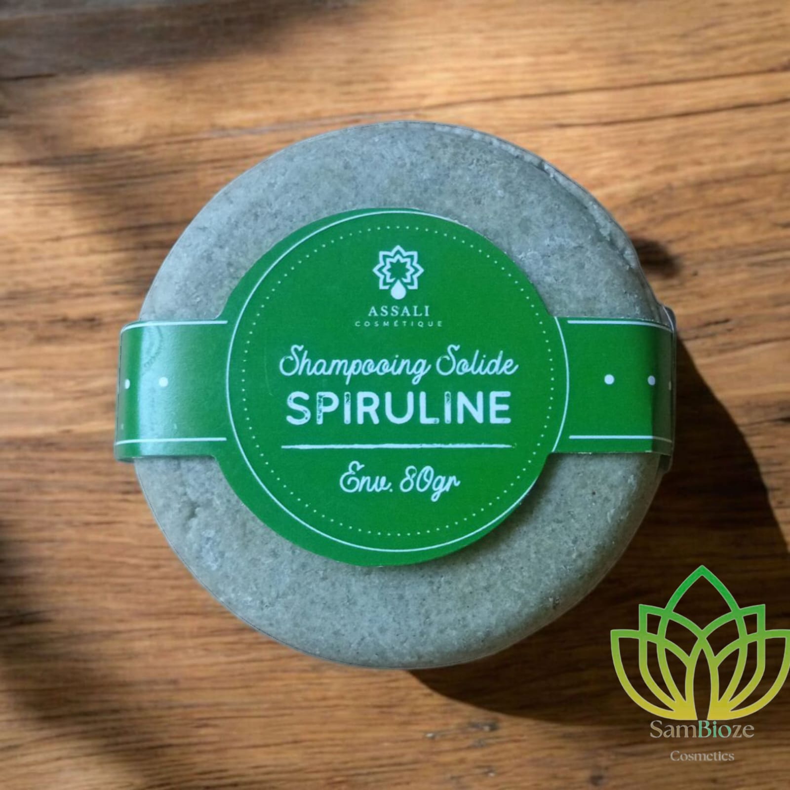 Shampoing Solide Spiruline 80g