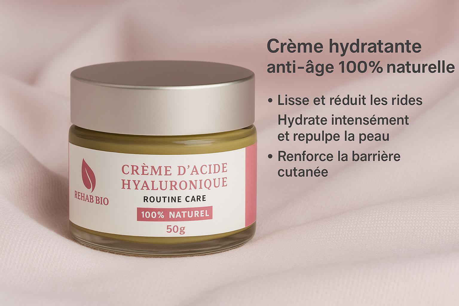 Crème d’acide hyaluronique promo -20%