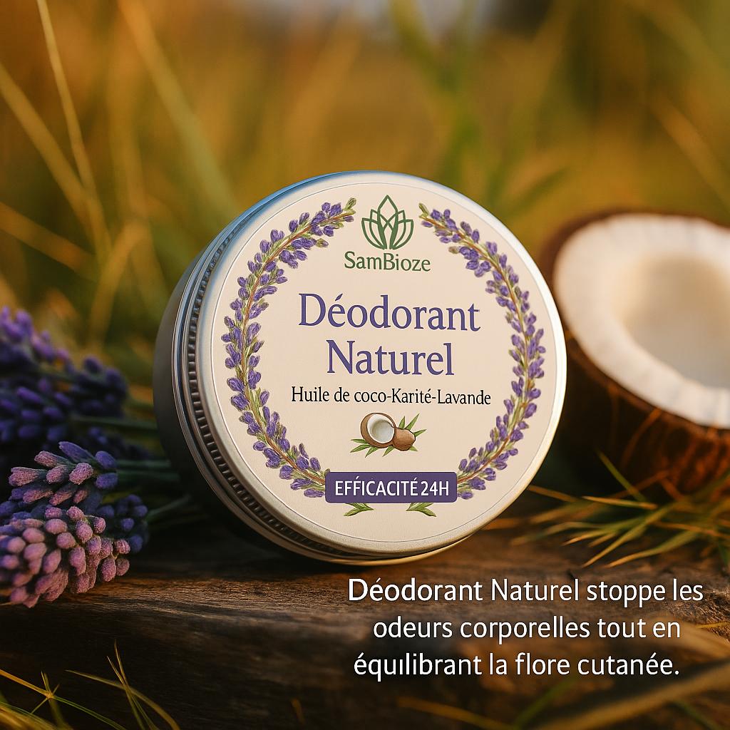 Déodorant 100% Naturel fait main 50g