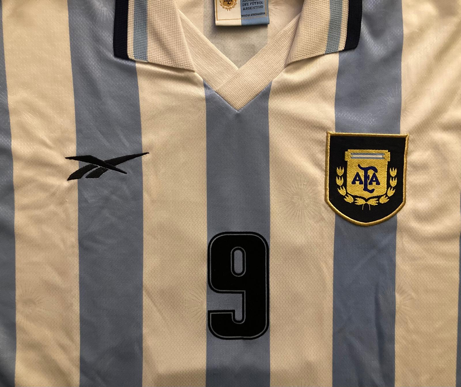 Argentina 1999 Home Coppa America Shirt