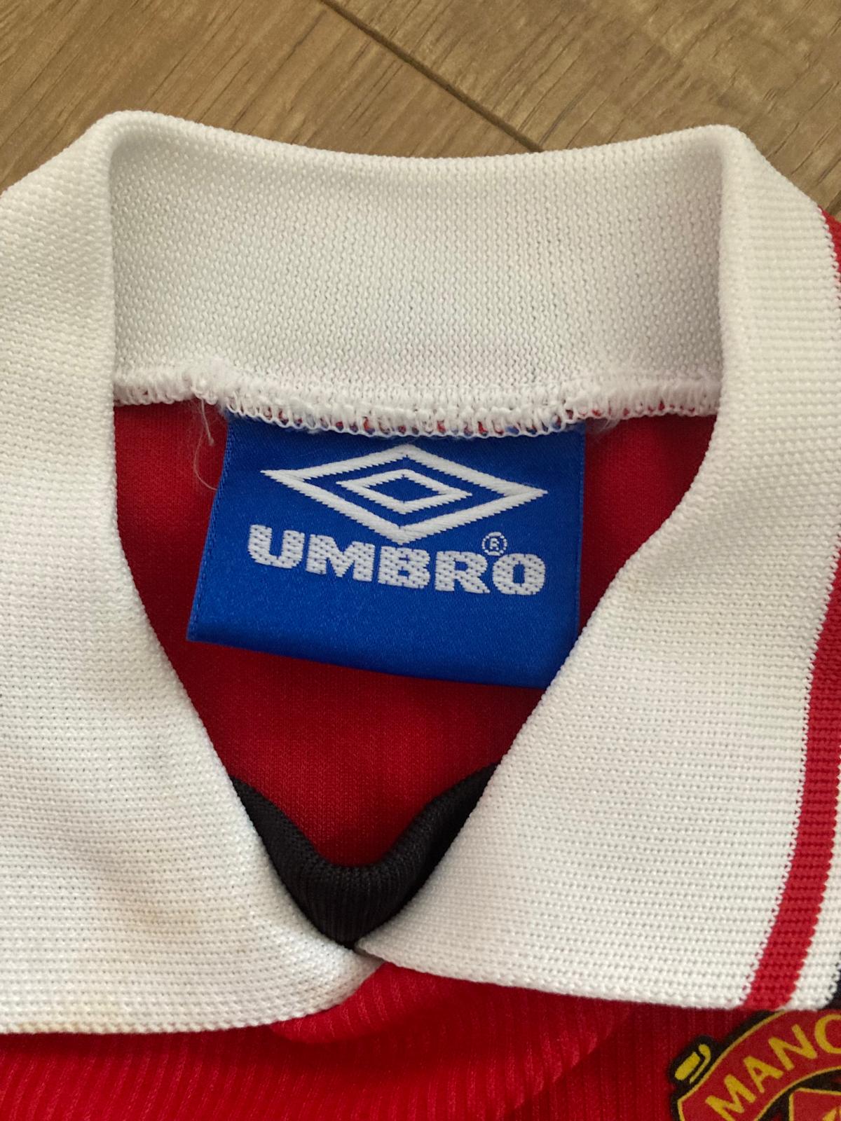 Manchester United 1998 Home Shirt (Kids)