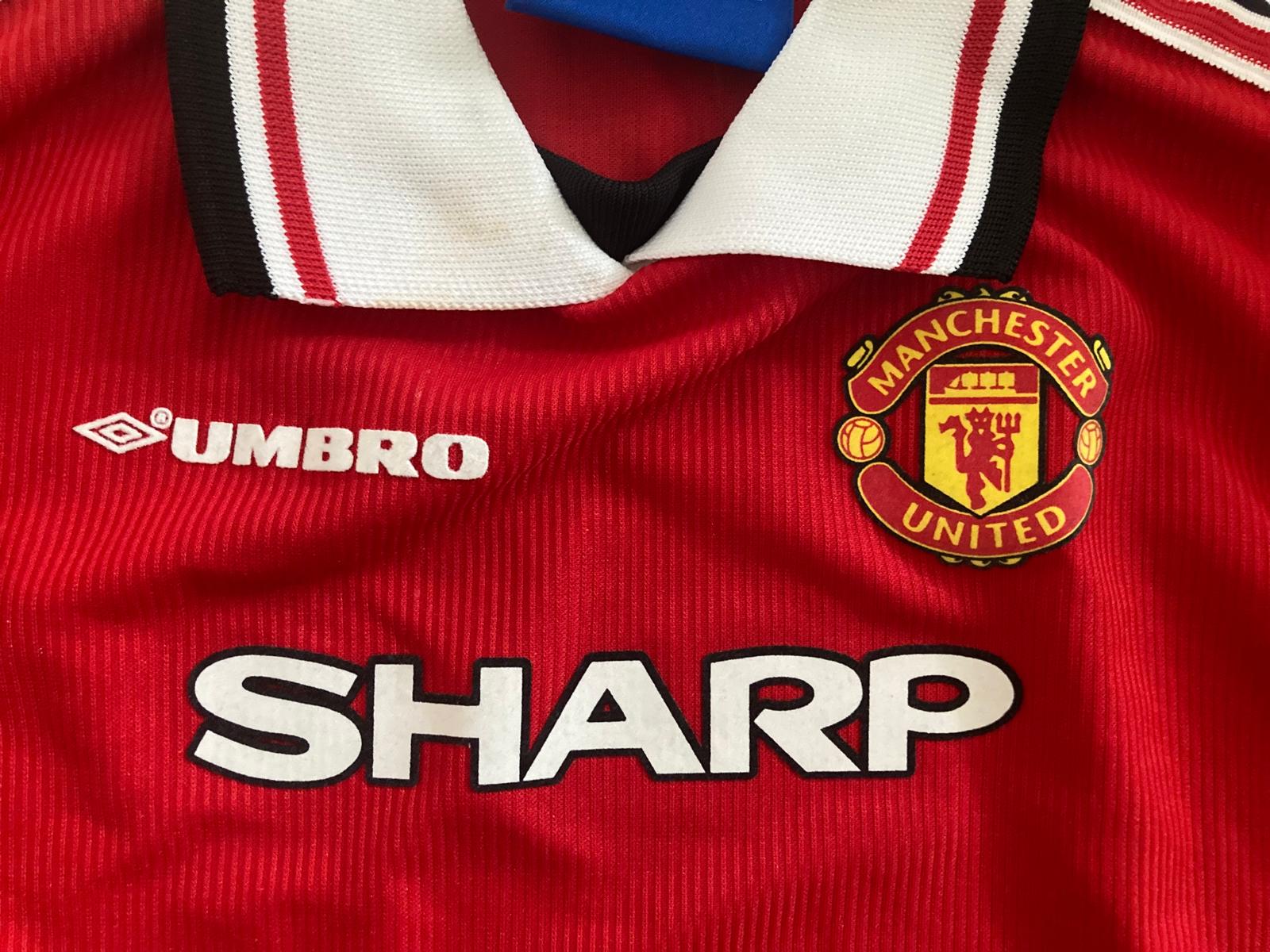 Manchester United 1998 Home Shirt (Kids)