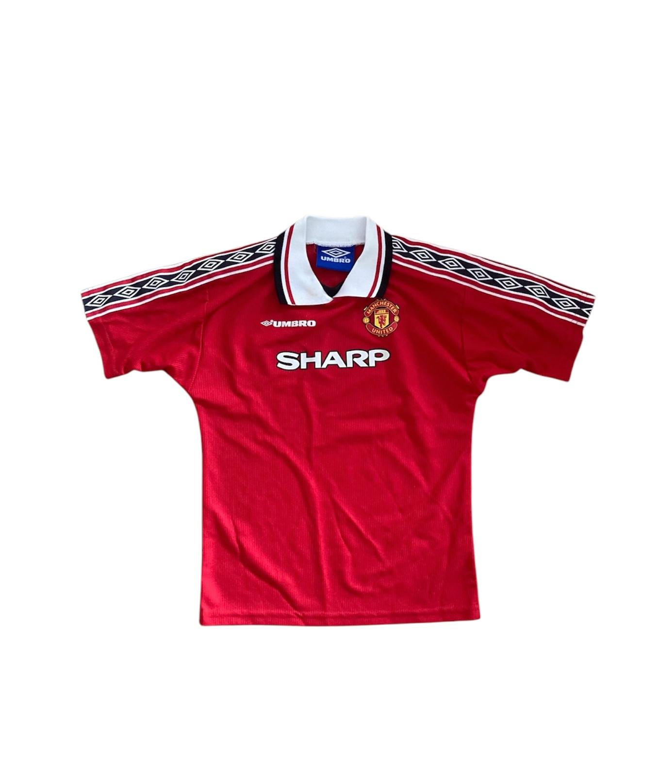 Manchester United 1998 Home Shirt (Kids)