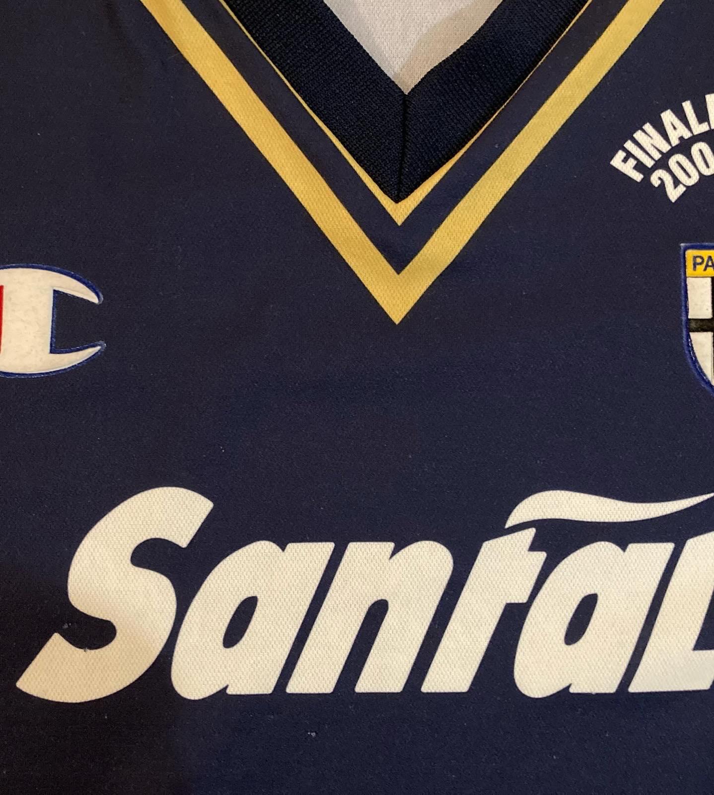 Parma 2001 Third Finale Cup Shirt (Signed)