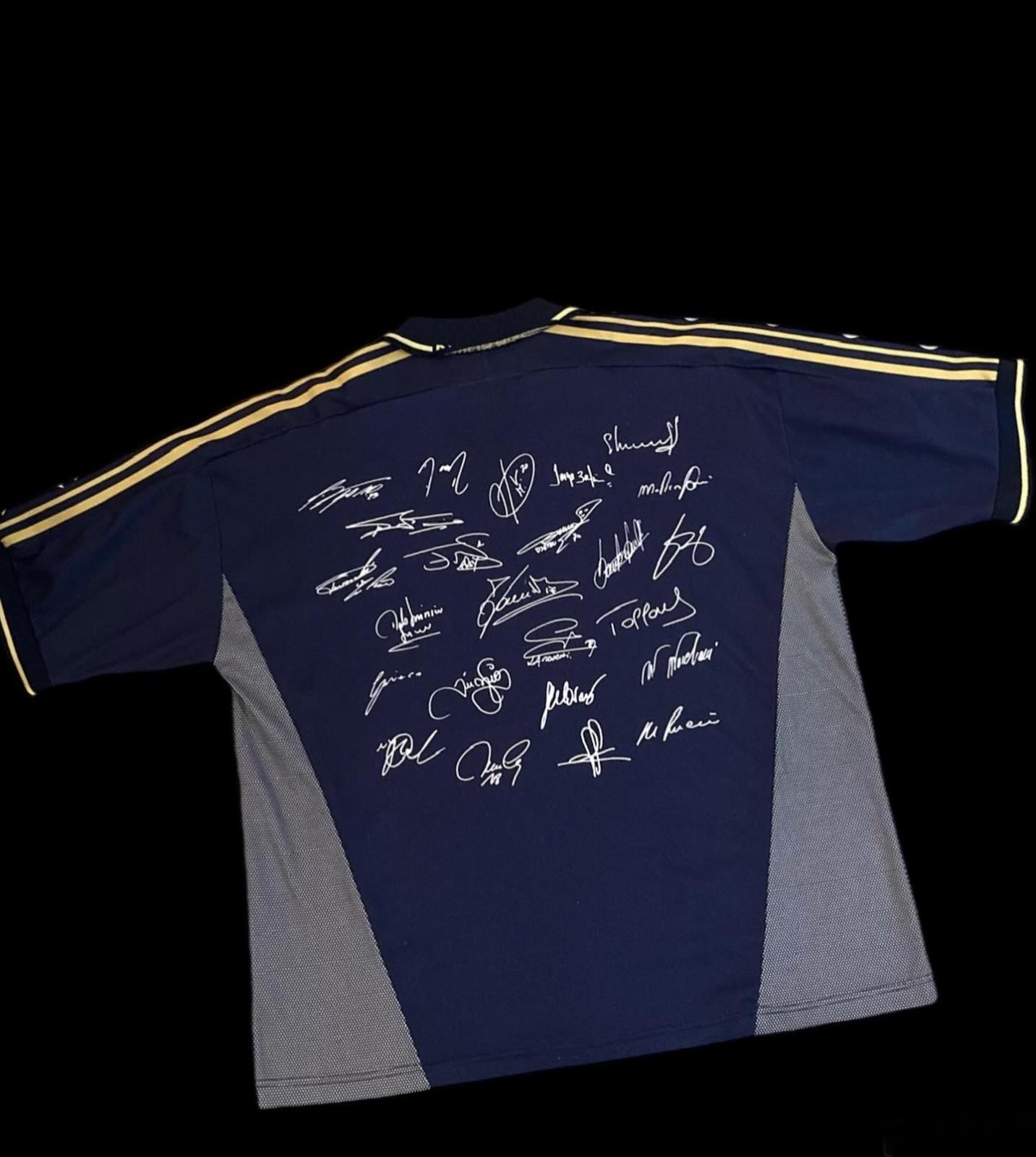 Parma 2001 Third Finale Cup Shirt (Signed)