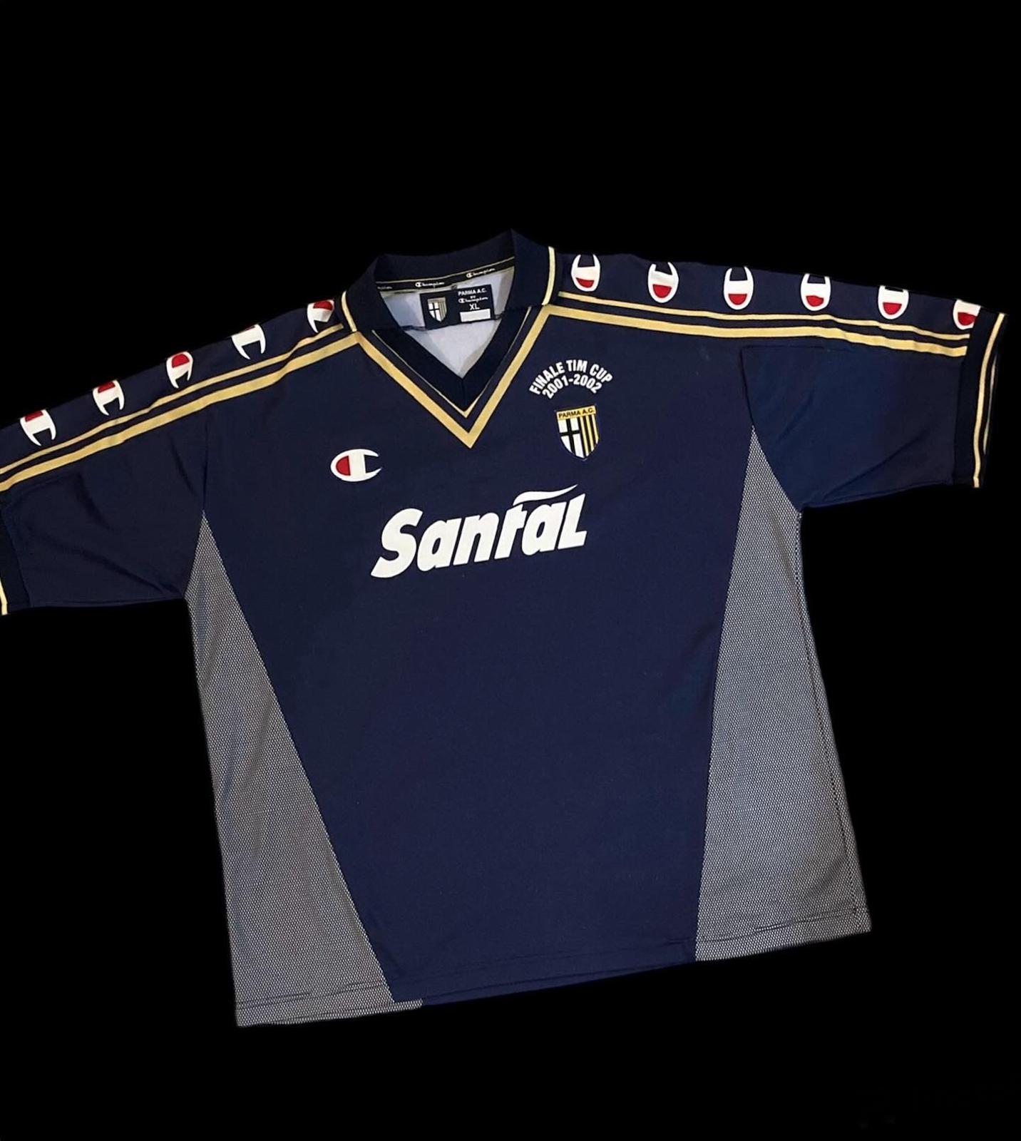 Parma 2001 Third Finale Cup Shirt (Signed)