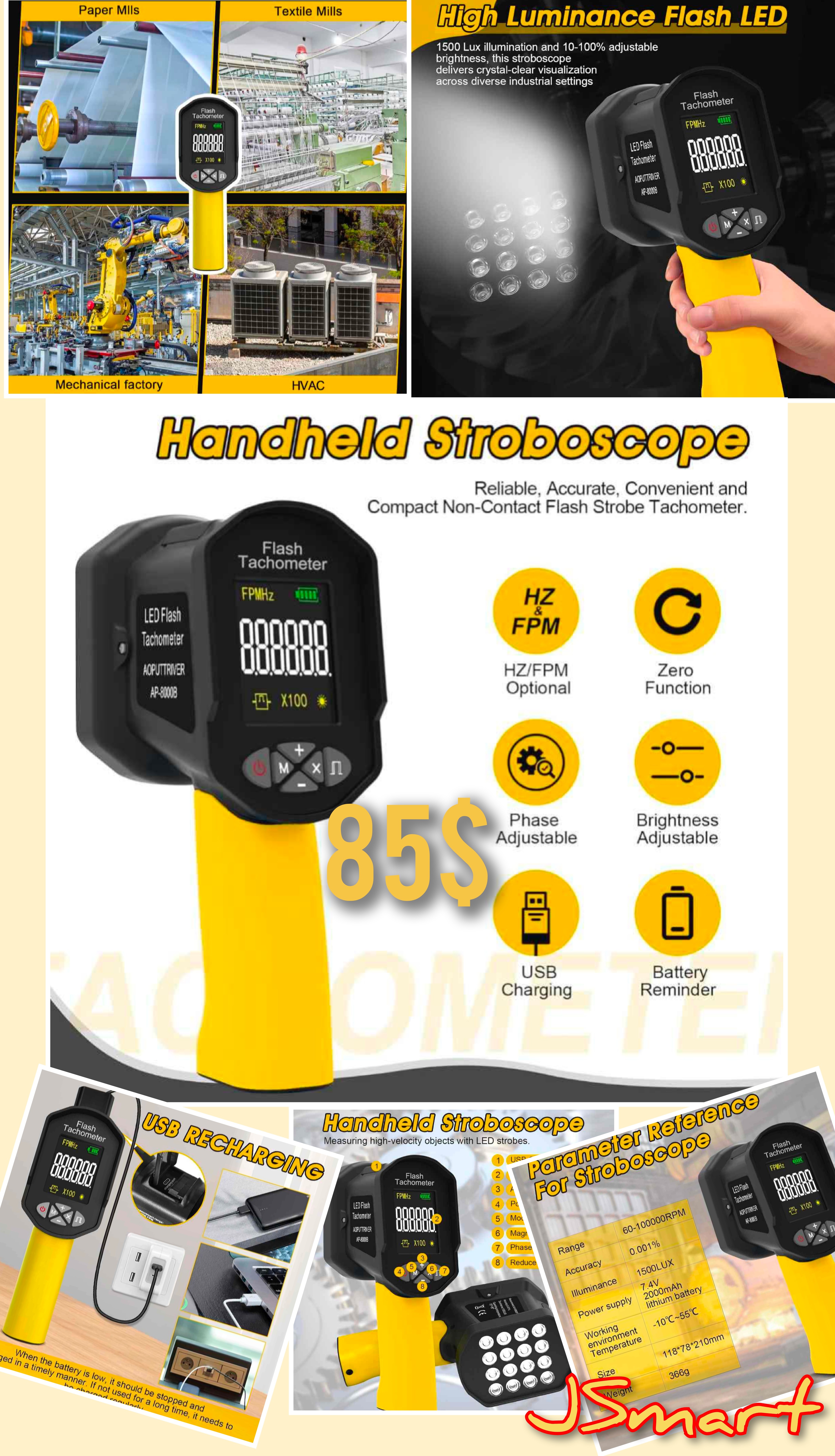 Handheld Stroboscope