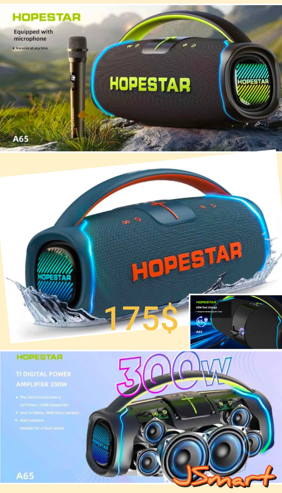 Hopestar A65 Bluetooth Speaker