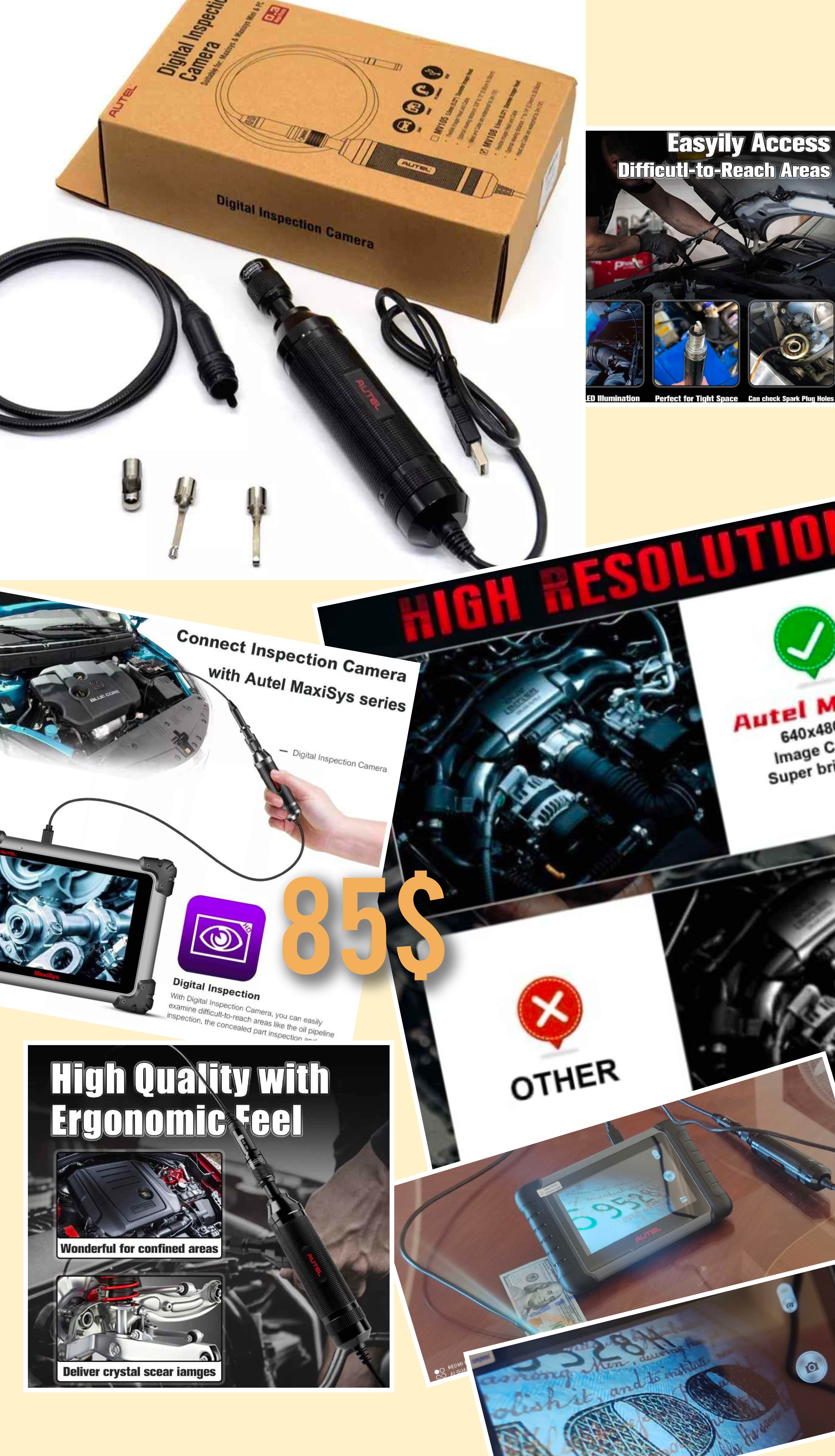 Autel MaxiVideo Digital Inspection Camera