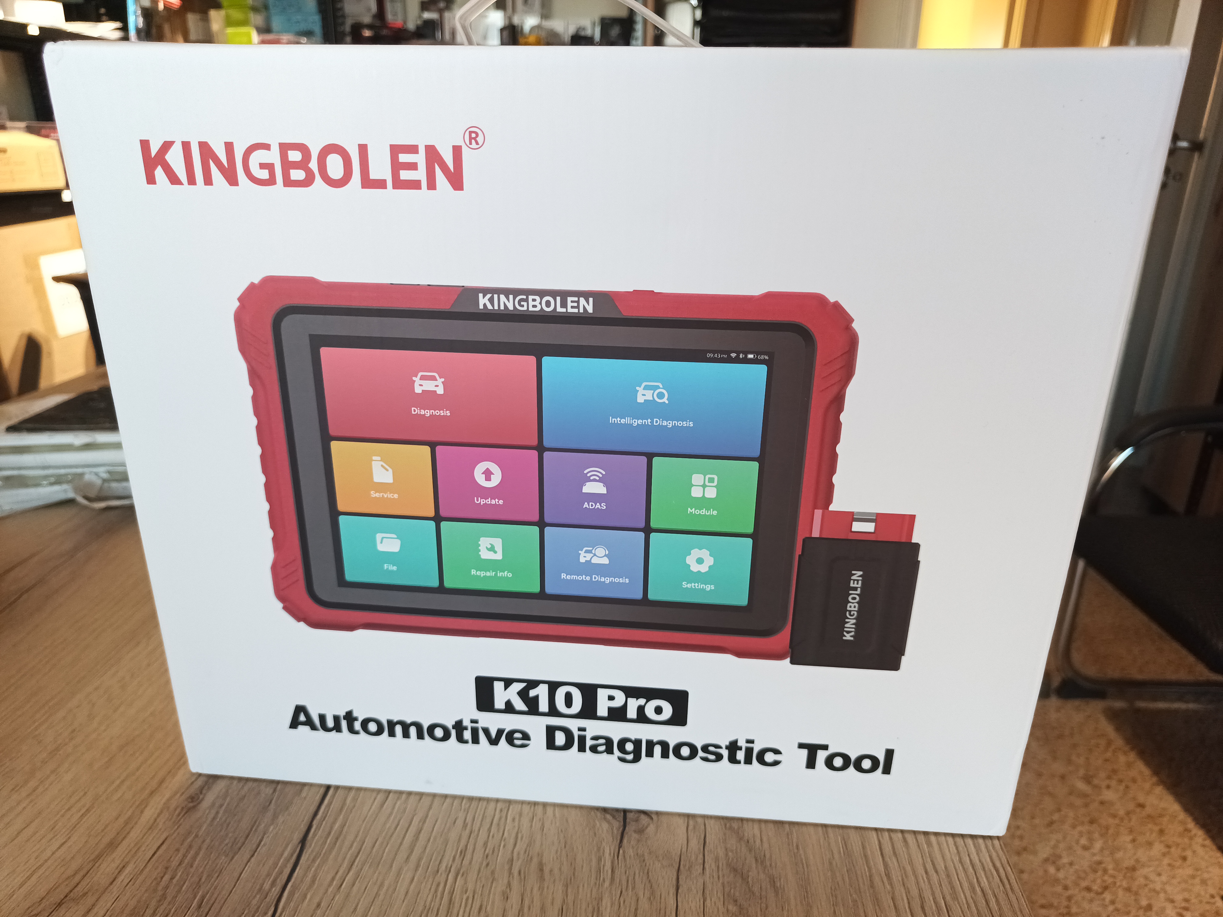 KINGBOLEN K10 Pro 2026 Elite Diagnostic Scanner – ECU Coding & Topology