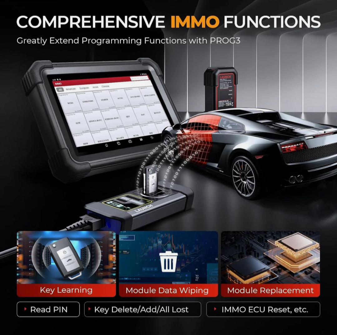 LAUNCH X431 IMMO PLUS 2026 – Key Programming + Full System Diagnostic Tool