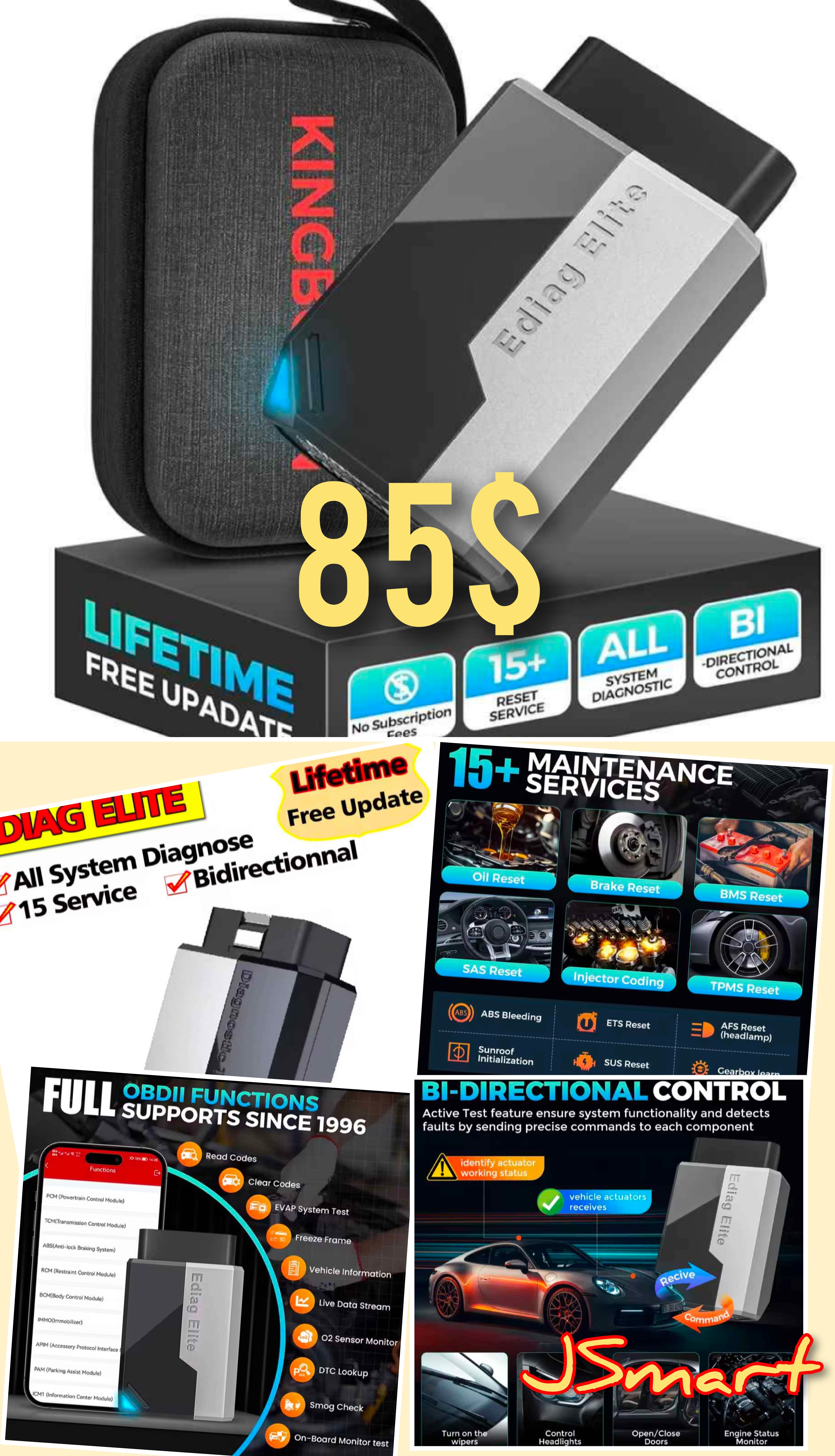 OBDII Diagnostic Scanner Elite