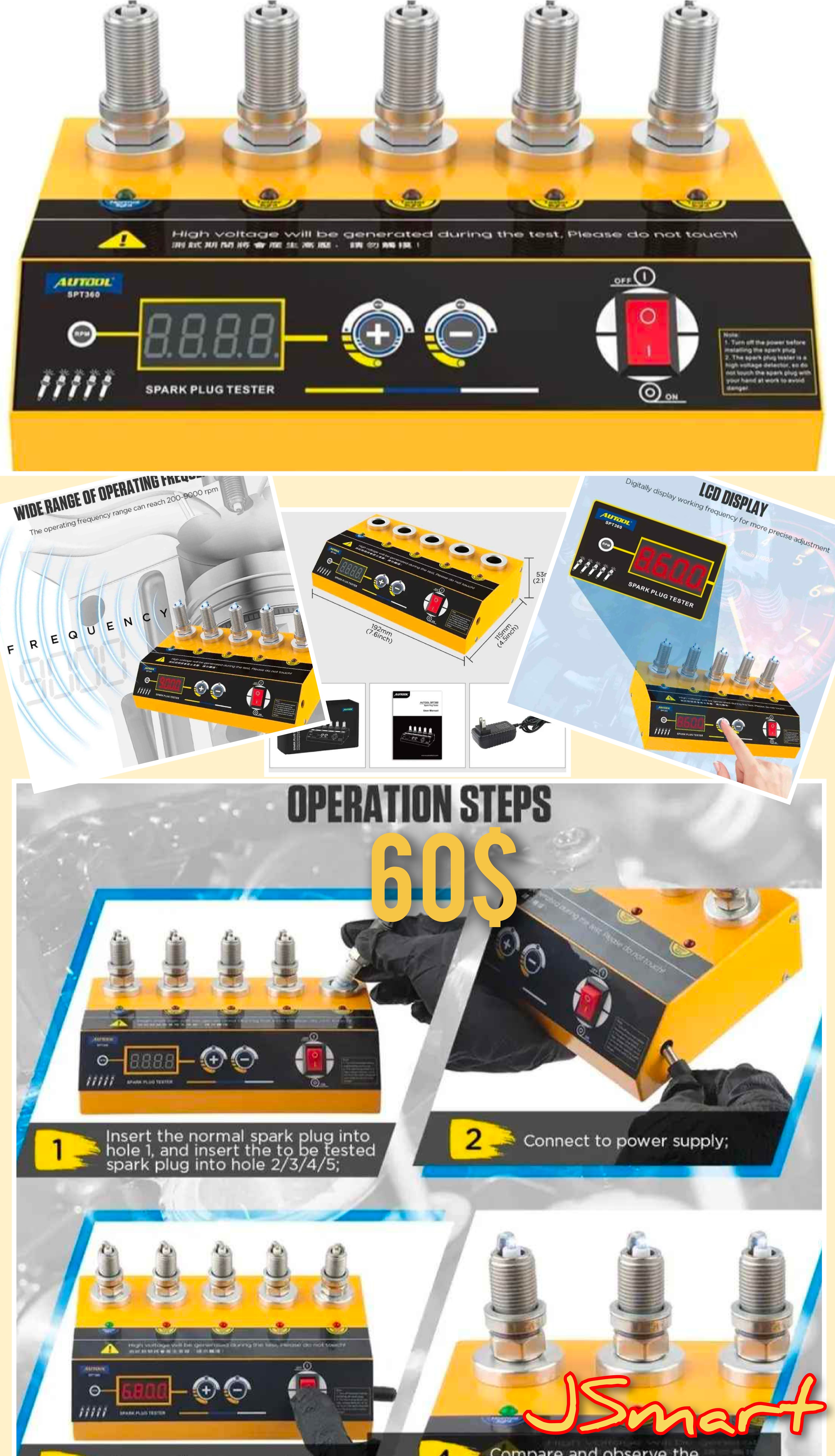 SPT360 Spark Plug Tester