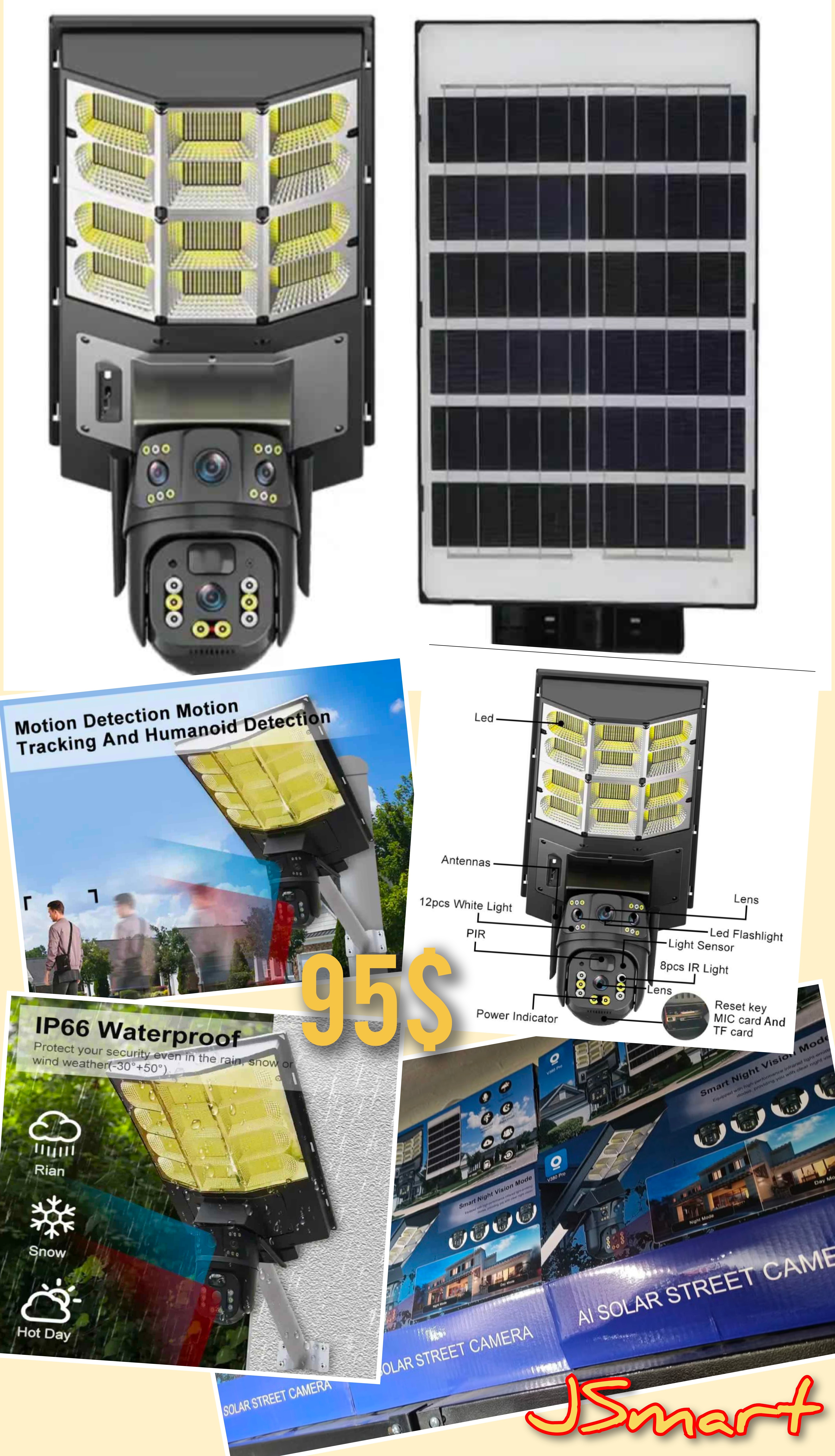 Solar Street Light Camera 95S