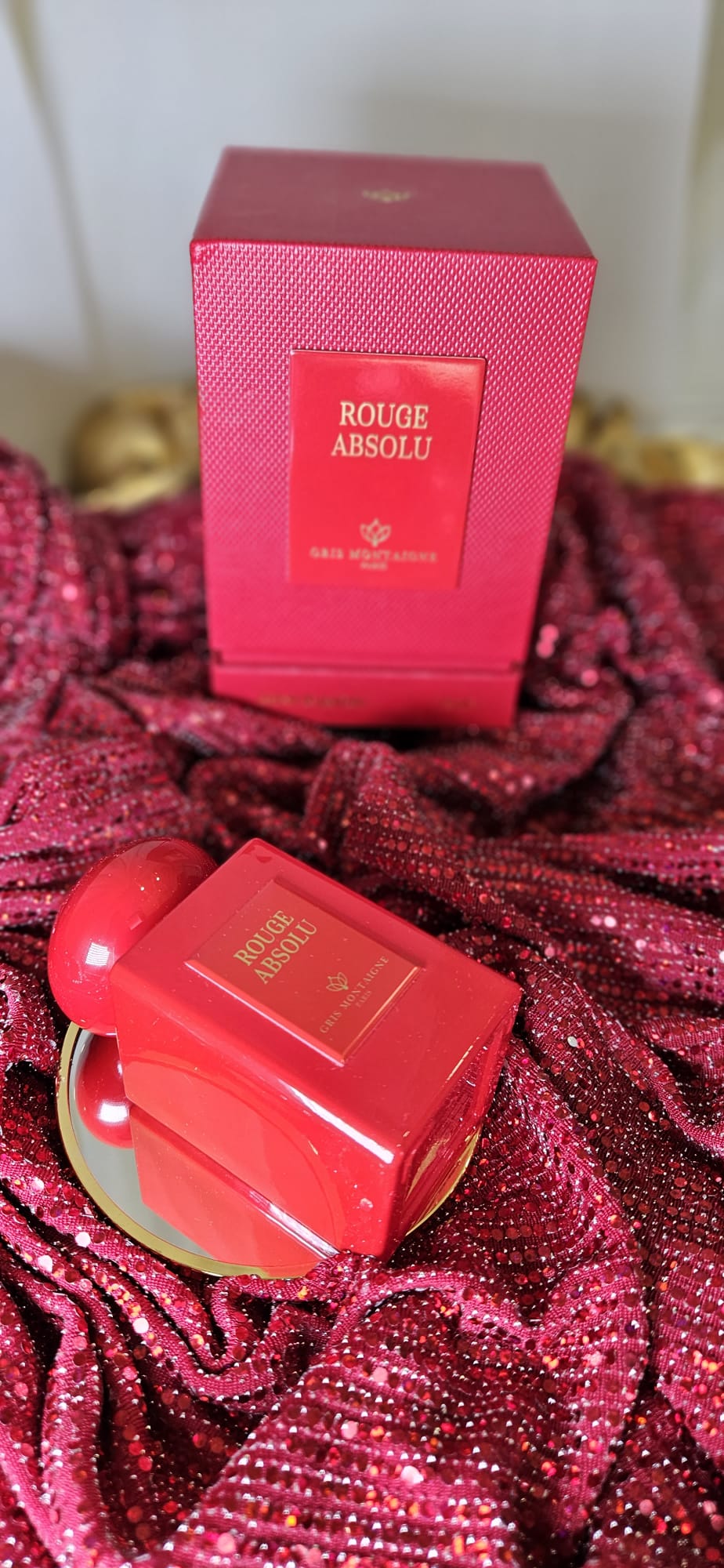 ROUGE ABSOLU - Collection Gris Montaigne Paris