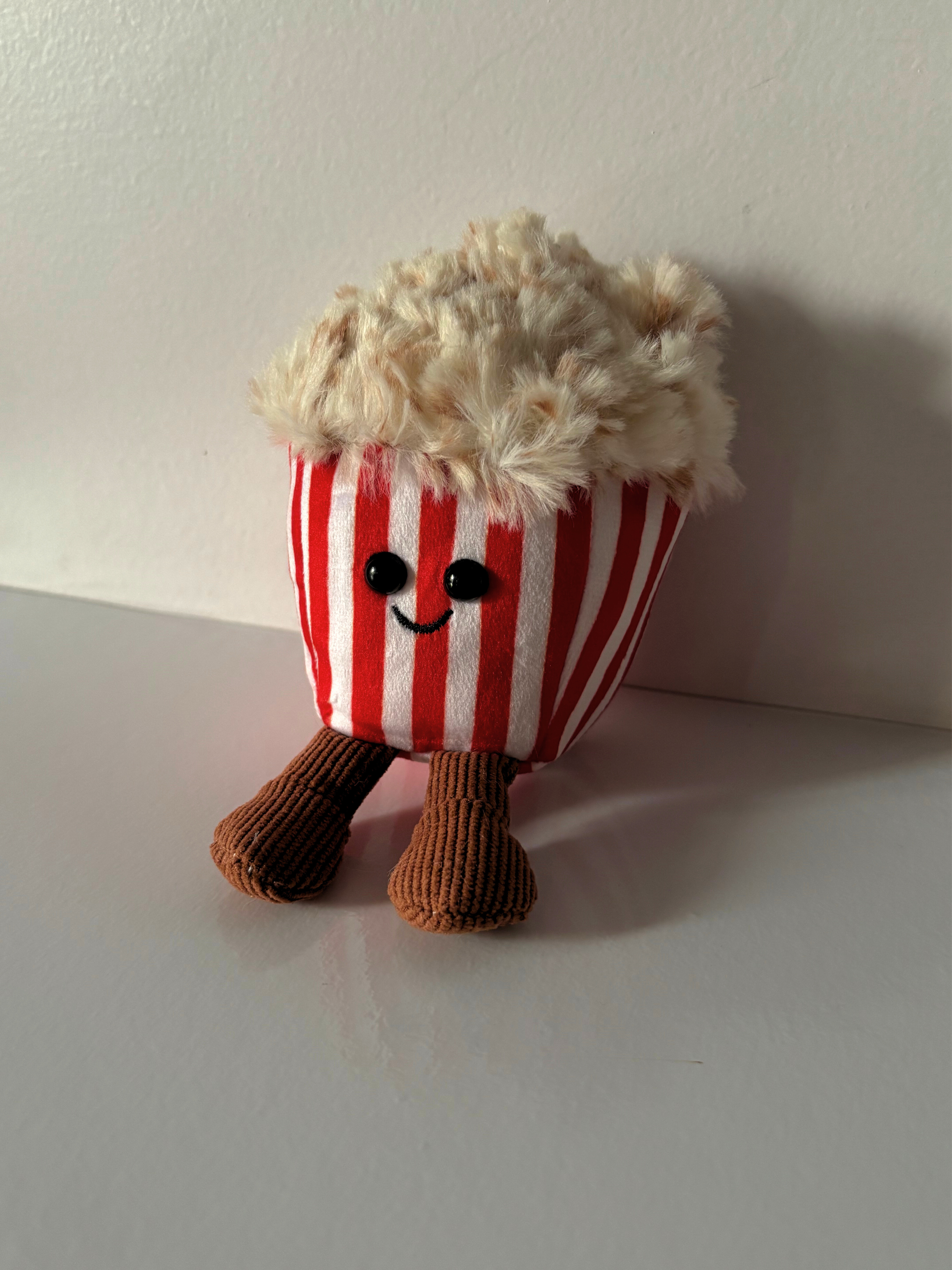 Popcorn Plush bag charm