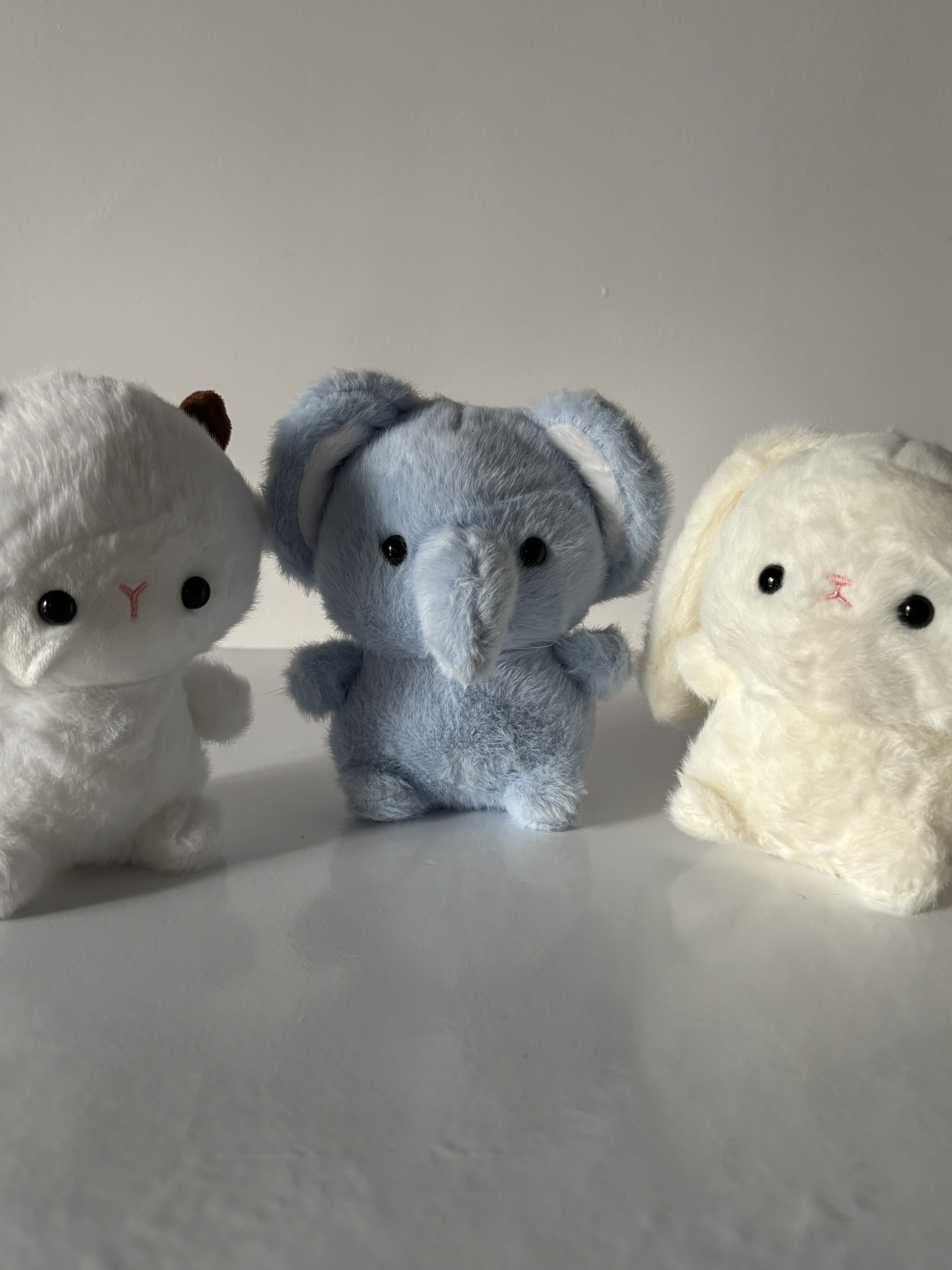 Baby animal plushies