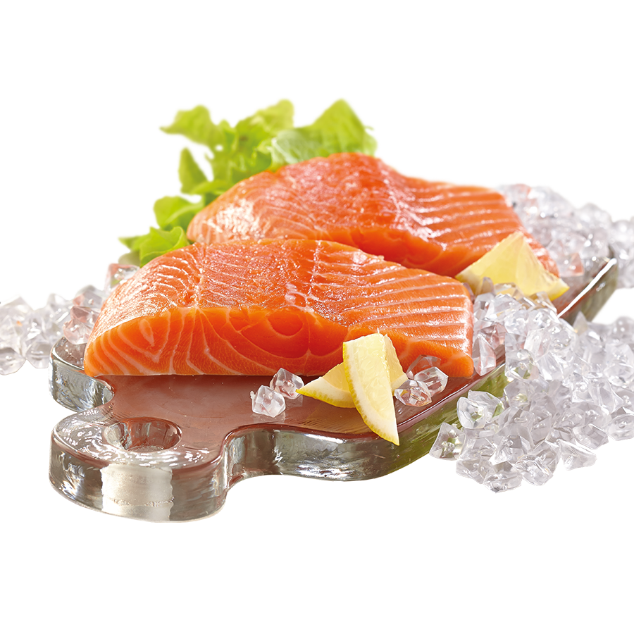 Filete de salmón fresco