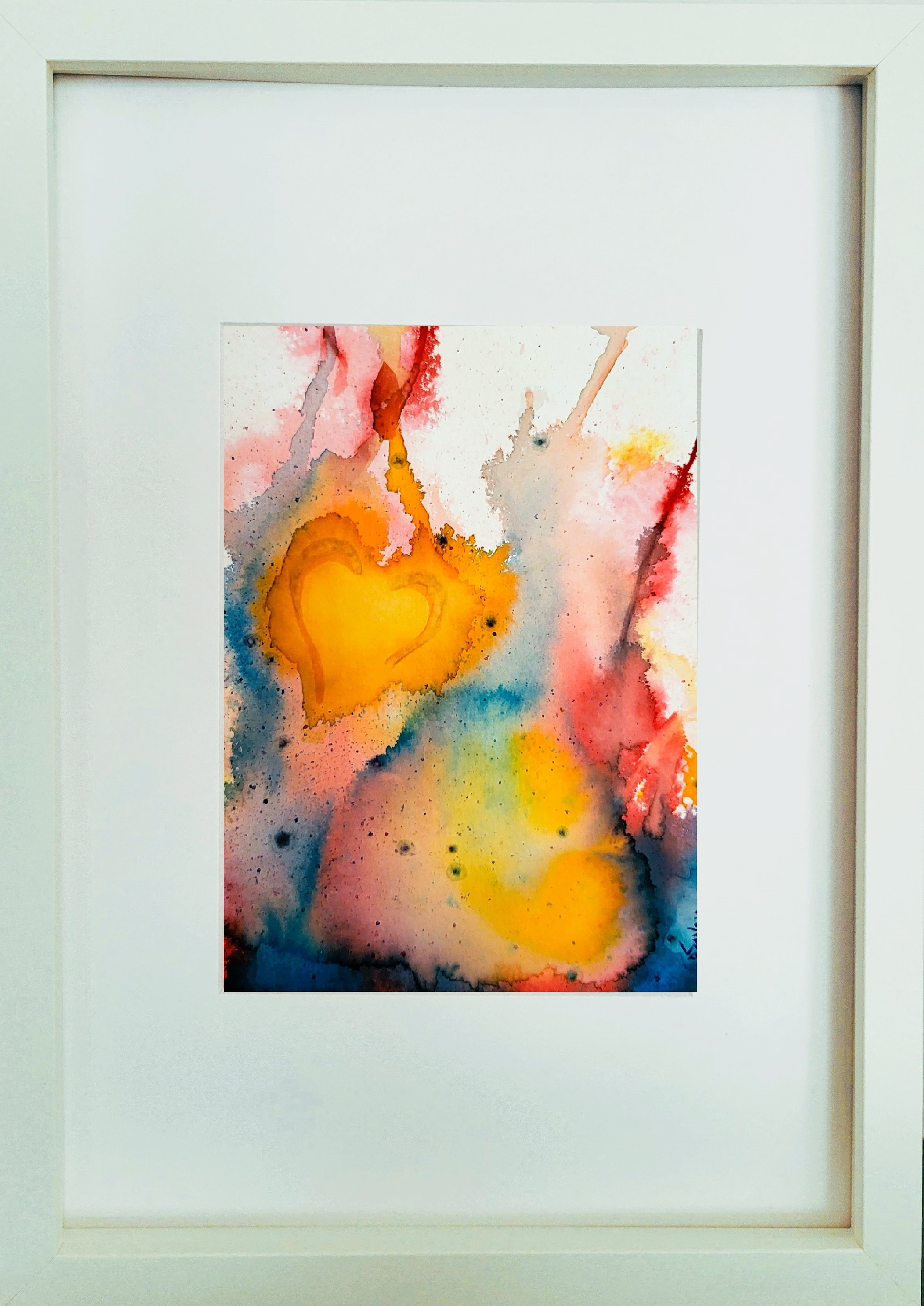 DOUCE ECLOSION avec cadre et passe-partout