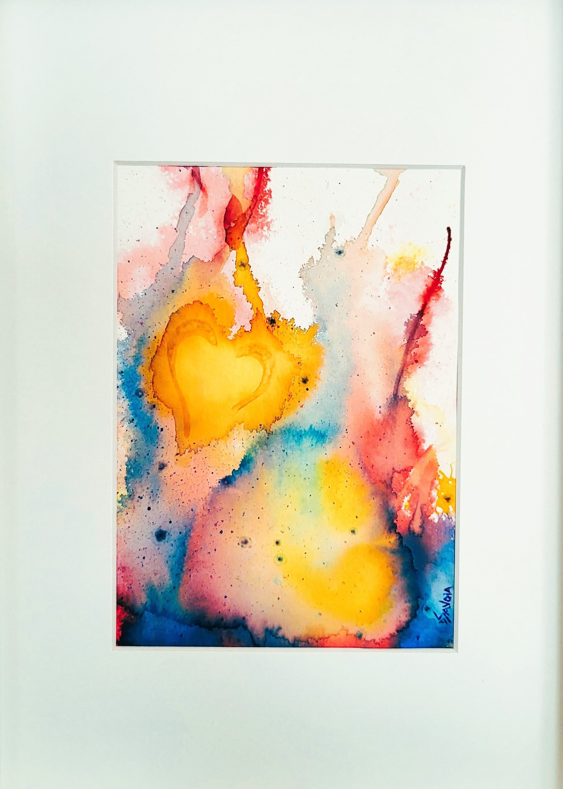 DOUCE ECLOSION sans cadre avec passe-partout