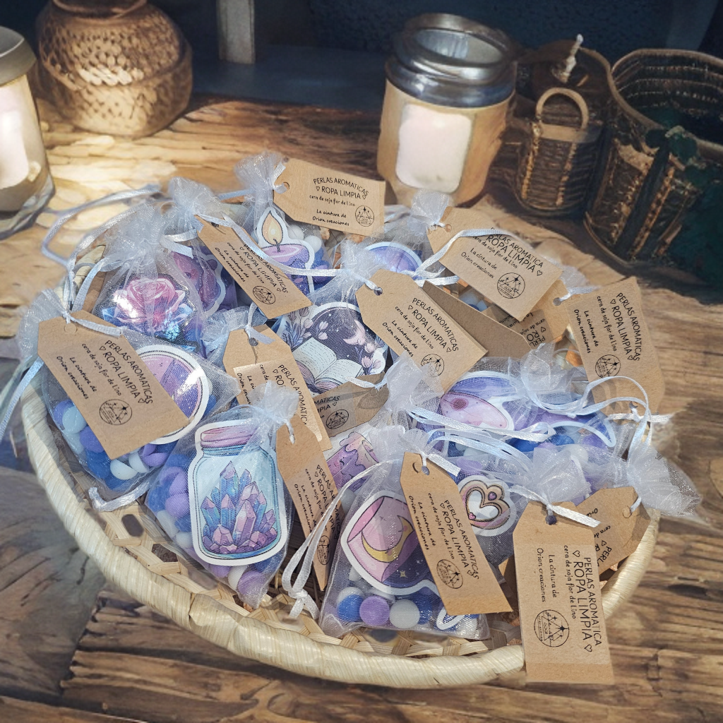 bolsitas de PERLAS DE LINO