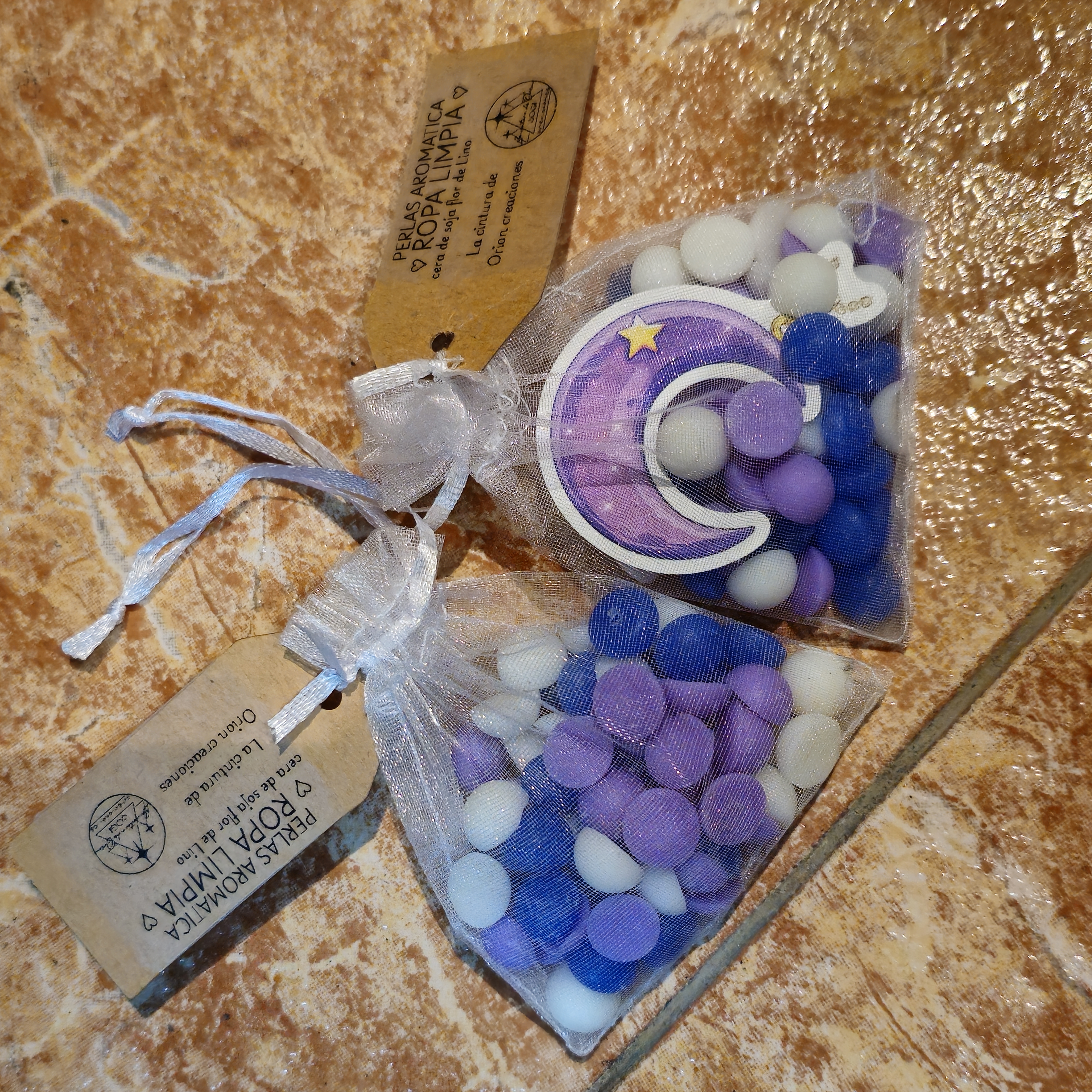 bolsitas de PERLAS DE LINO