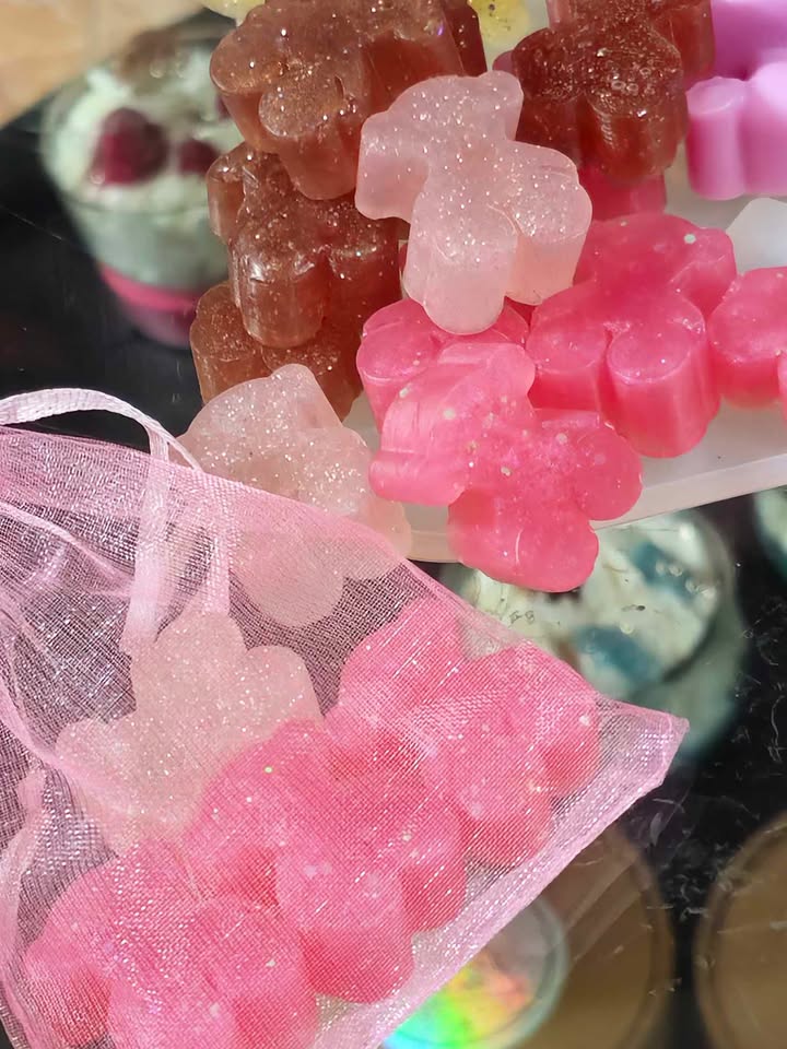 Jabones artesanales en forma de osito Tous